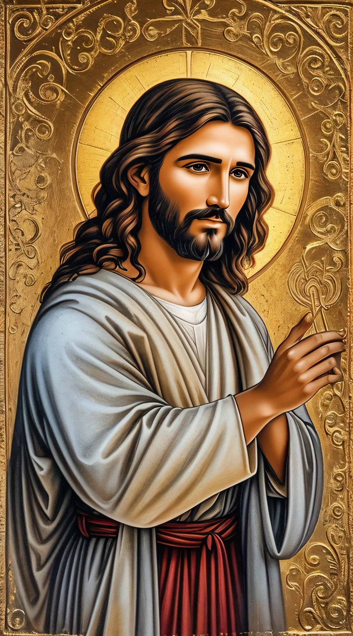 Traditional Face of Jesus Christ --auto --s2