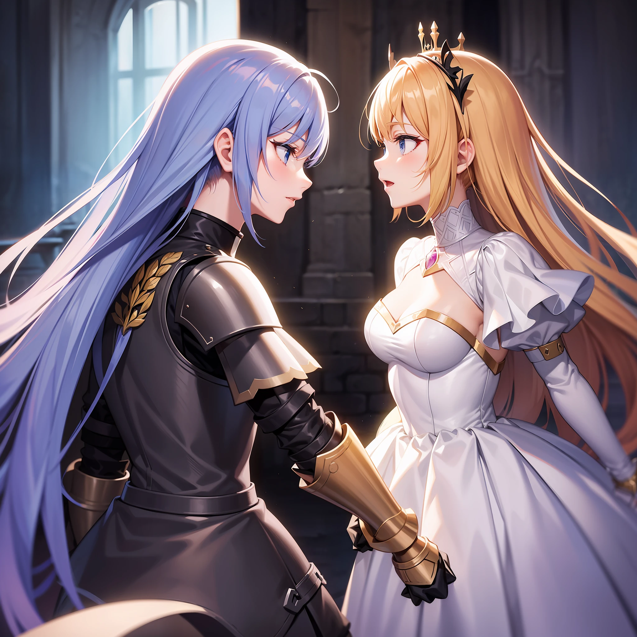 Armor Battle Combat War Prince and Princess Fight