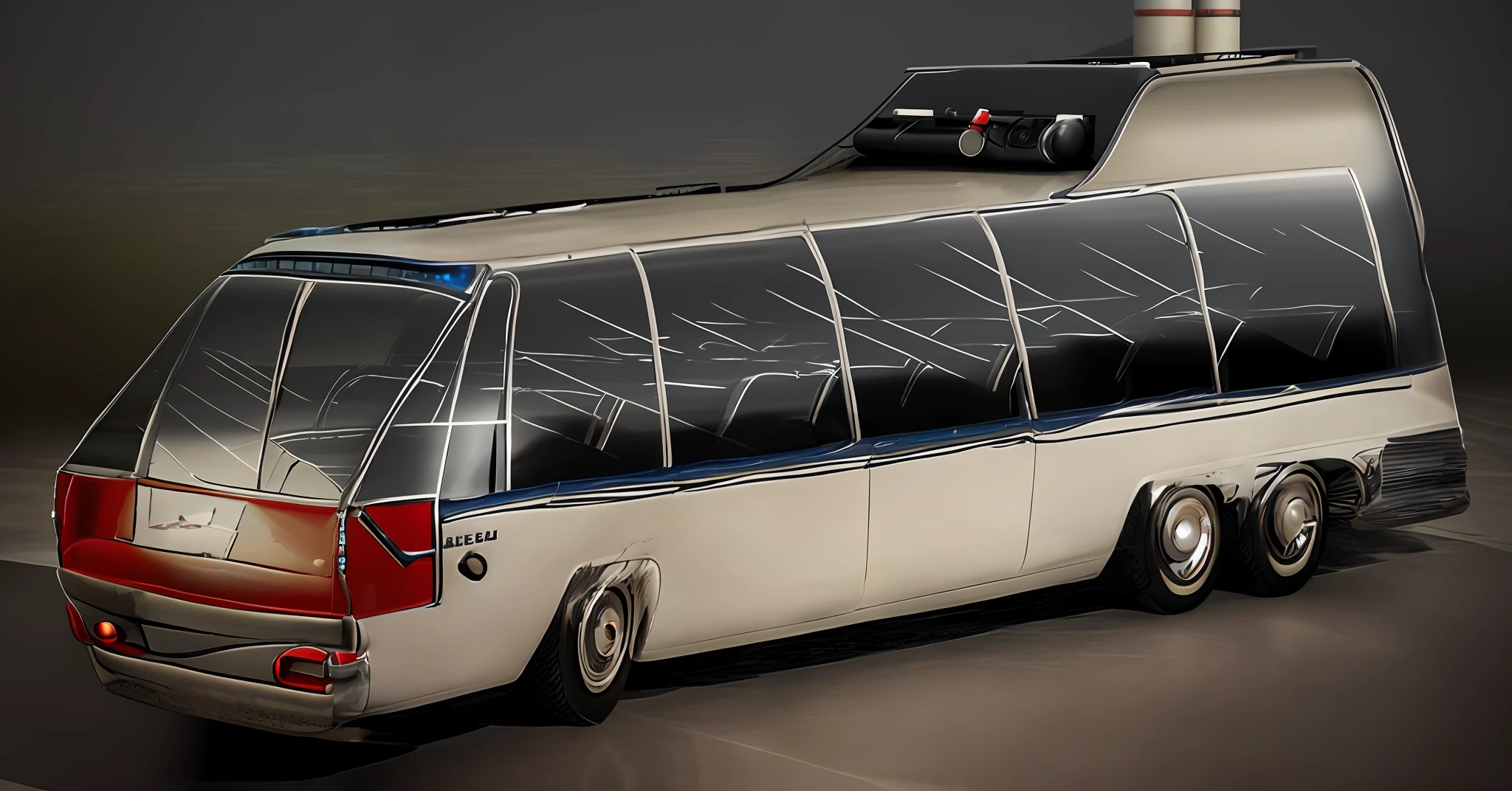 photography, ((photography)), ((photorealistic)), detailed, 8k, ultra-detailed, ((intricate)), bus, 2050s, future, vehicle photography, vehicle design, complete view of a car, futuristic