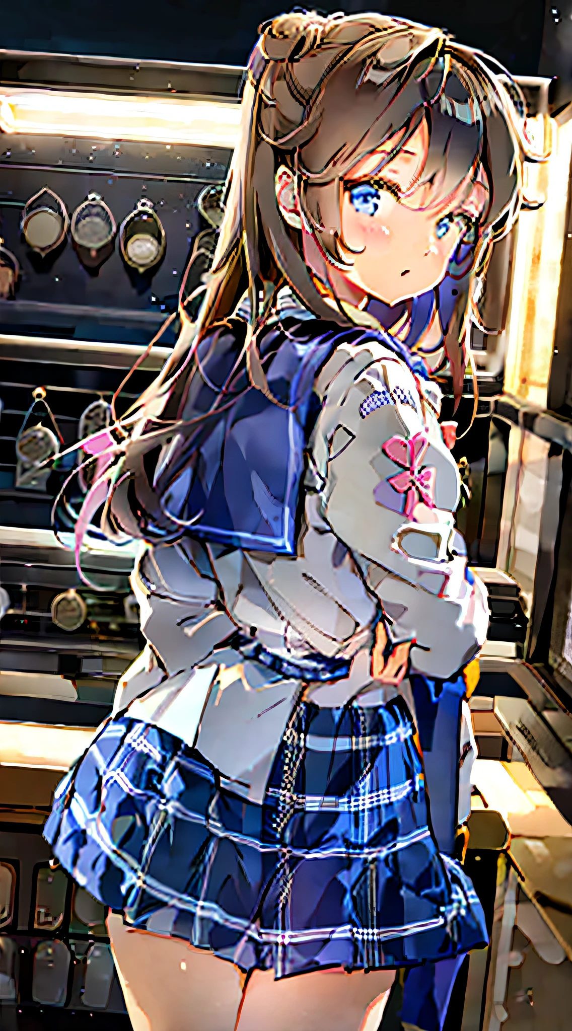 (masterpiece:1.05), (best quality:1.05),1girl,school_uniform