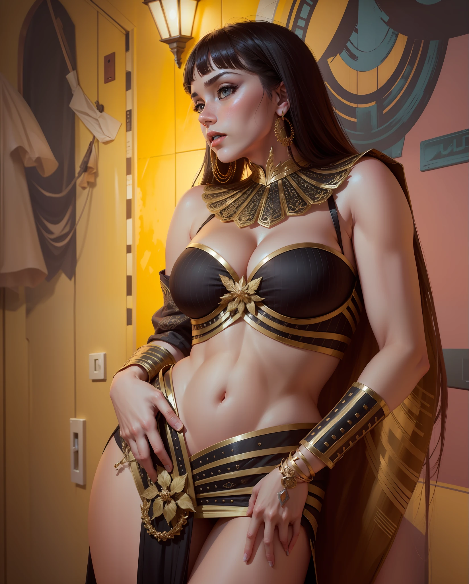 Full body portrait, full body, big butt and big breasts, very detailed cg, detailed texture, a realistic representation of the face very detailed, cinematic lighting, very detailed face features, 8k resolution, 32k, Super-Resolution, hyper-realistic, without changing the features of the face very, just as the face looks in the picture, stick as much as possible to the image-auto --s2