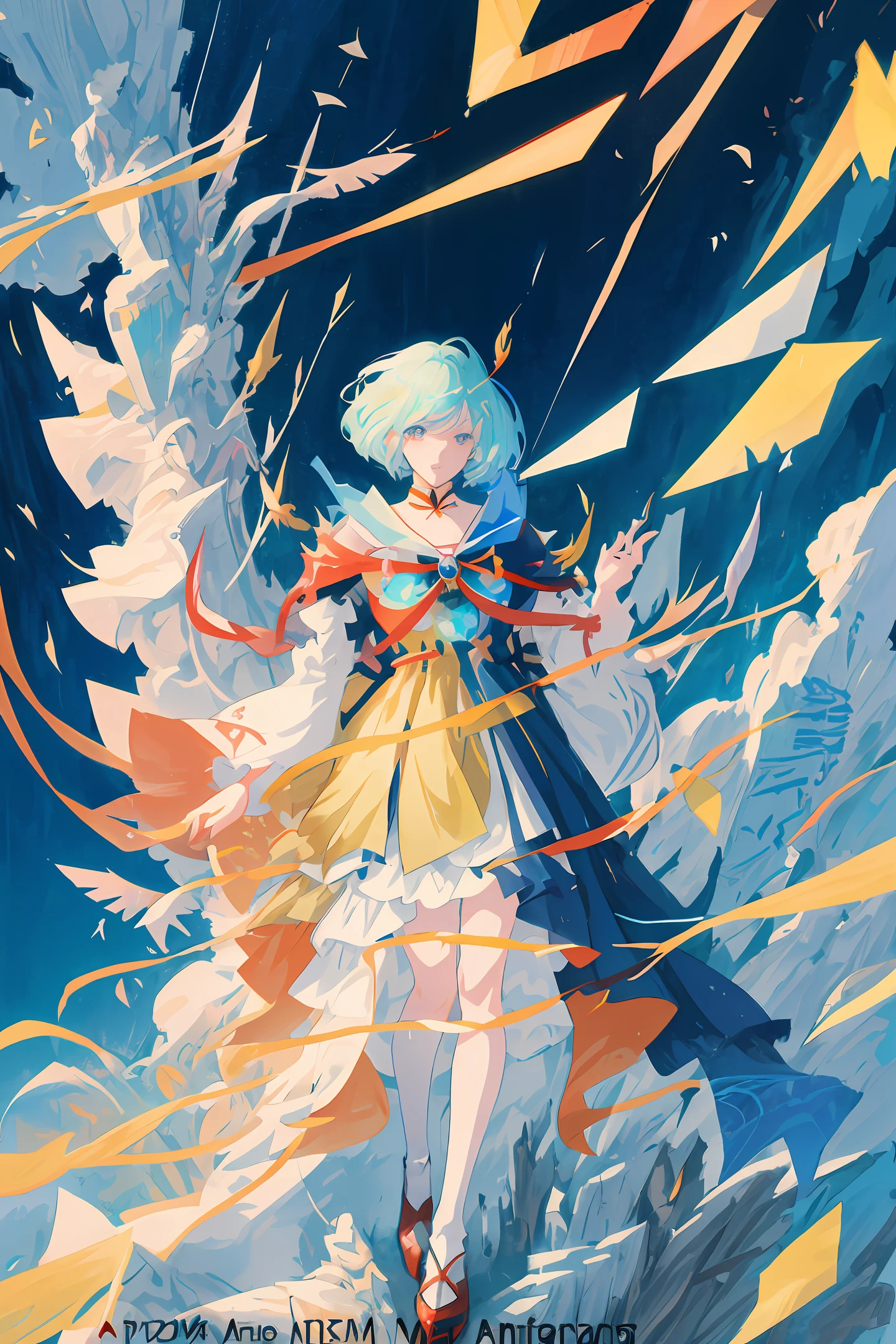 anime - style image of a woman in a dress made of paper cranes, digital art by Android Jones, pixiv contest winner, fantasy art, anime robotic mixed with organic, best anime 4k konachan wallpaper, detailed anime art, detailed anime artwork, anime mecha aesthetic, detailed digital anime art, 8k high quality detailed art, anime art wallpaper 4k