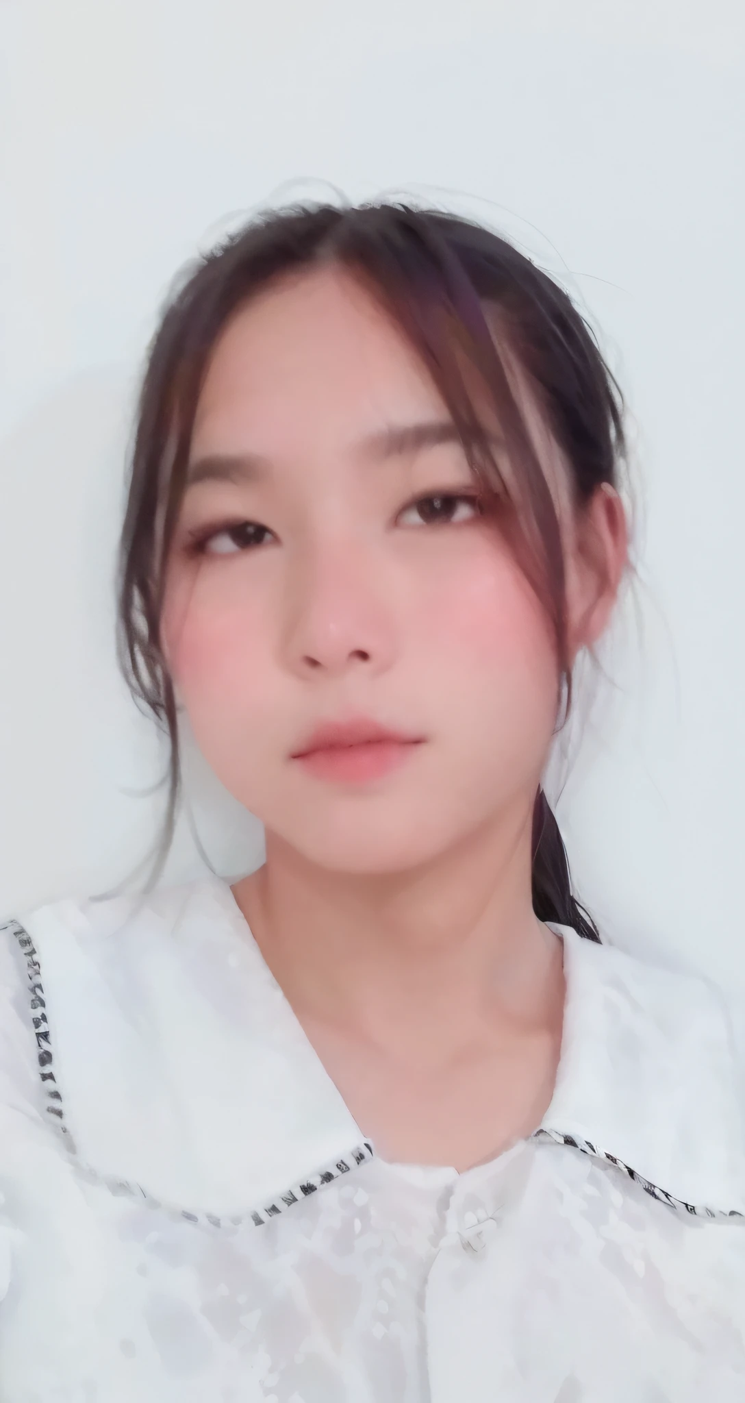 (white shirt+black tie:1.3),_Chen Xintong_,_Nivanh Chantara_,_Yunling_,_Round-faced Southeast Asian: 1.1_,Wu Xisen,Ye Wenfei,(young+lovely),(Pan-Asian face:1.2),(young+lovely Korean face:1.2),_Liu Chengyou_,_Asian face:1.1_,_Cui Xinhua_,_Face_ ,inspired by Ma Yuanyu.