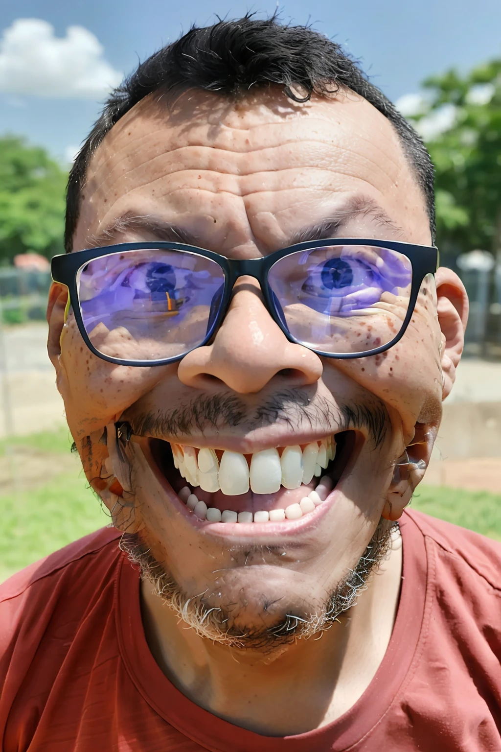 guttonerdreliberate1, (SFW), 3--old oto, glasses, running, amusement park, holding balloons, happy, happy, perfect quality, clear focus, colorful, perfect face, intricate details, ultra-low viewing angle, wide-angle lens --v 6