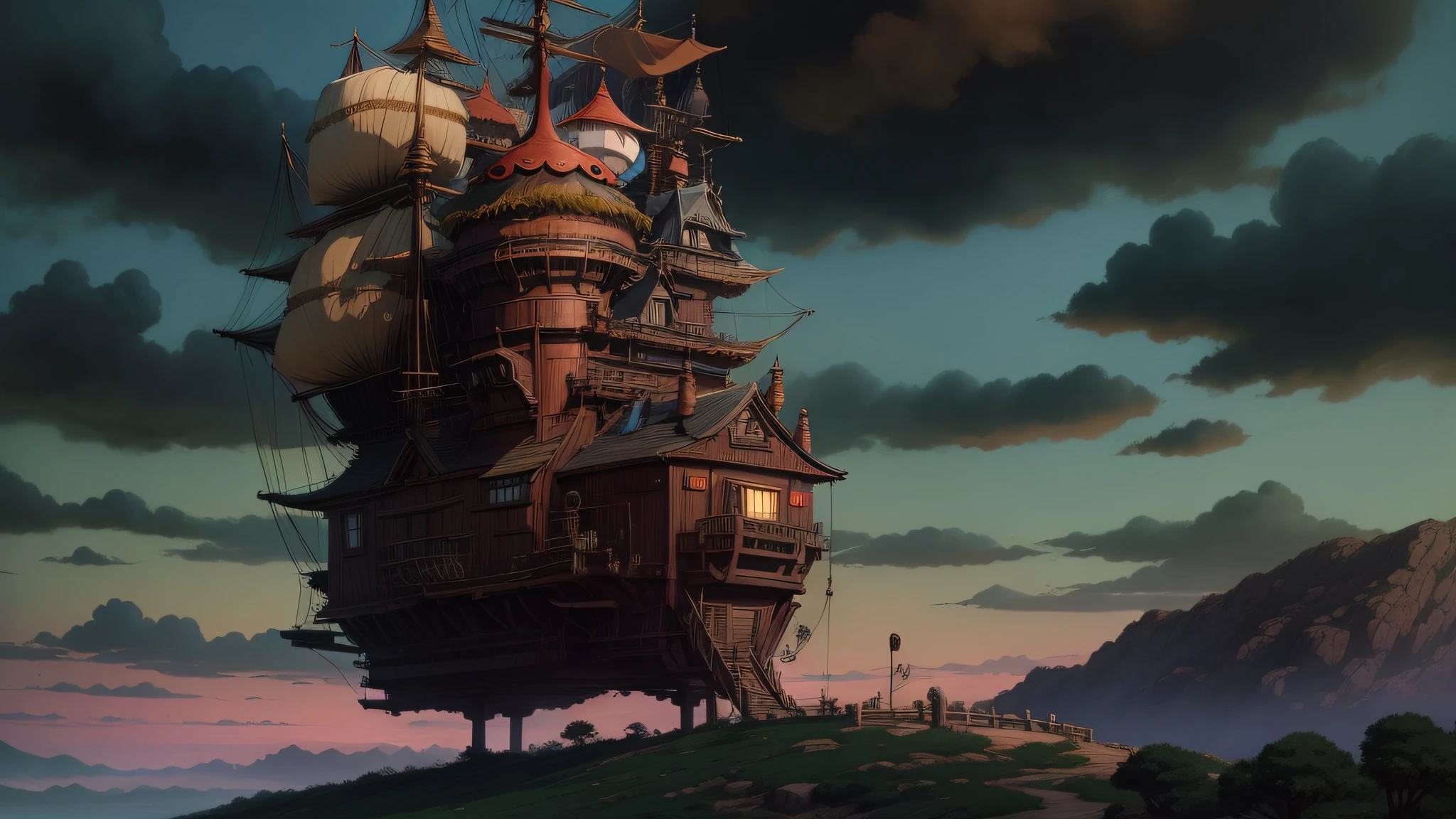 Studio Ghibli style art --auto --s2