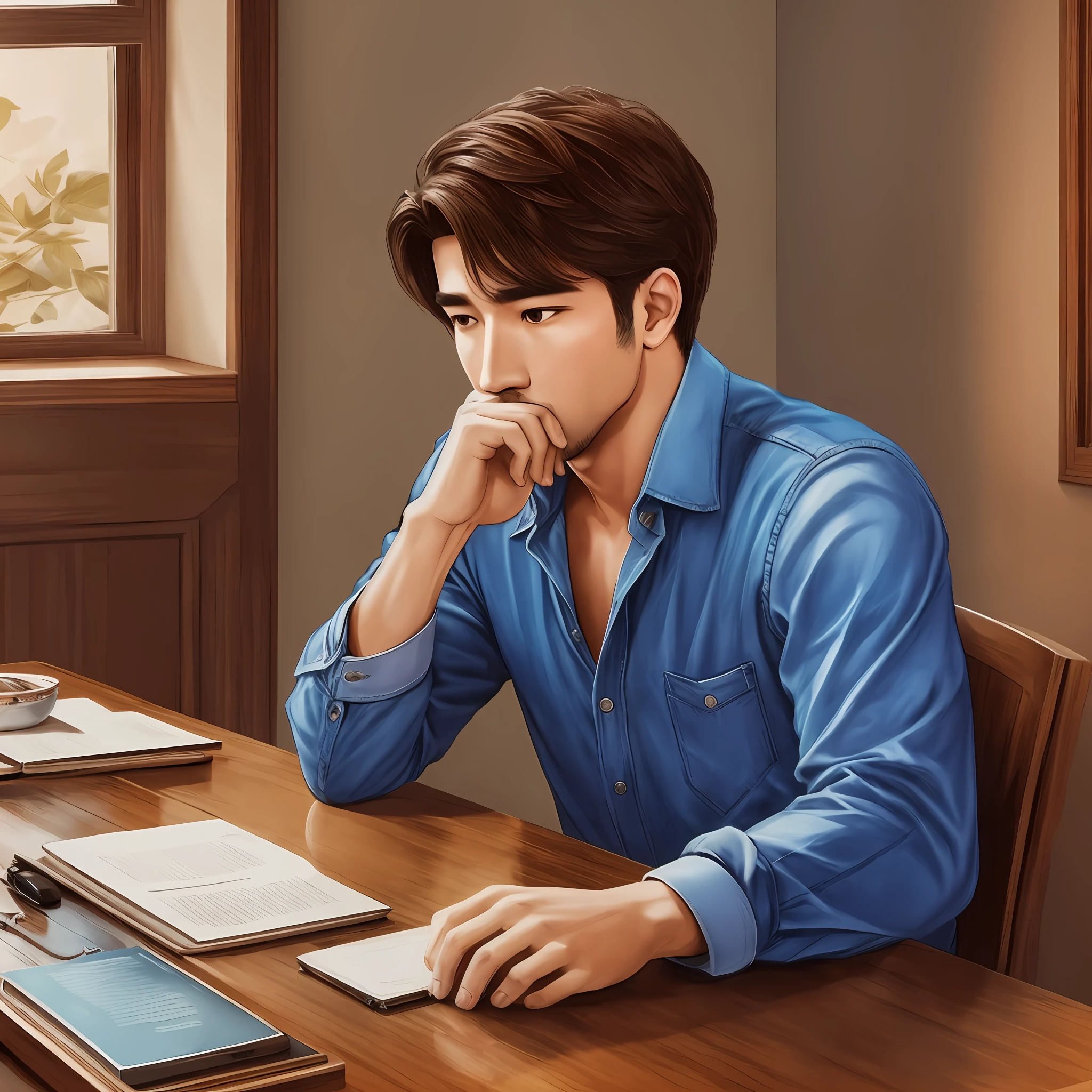HD two men talking --auto --s2