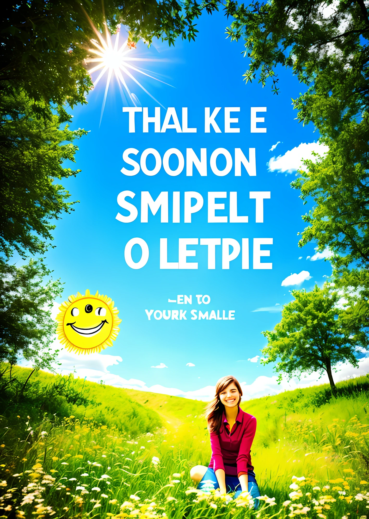 Take control of life and learn to smile back