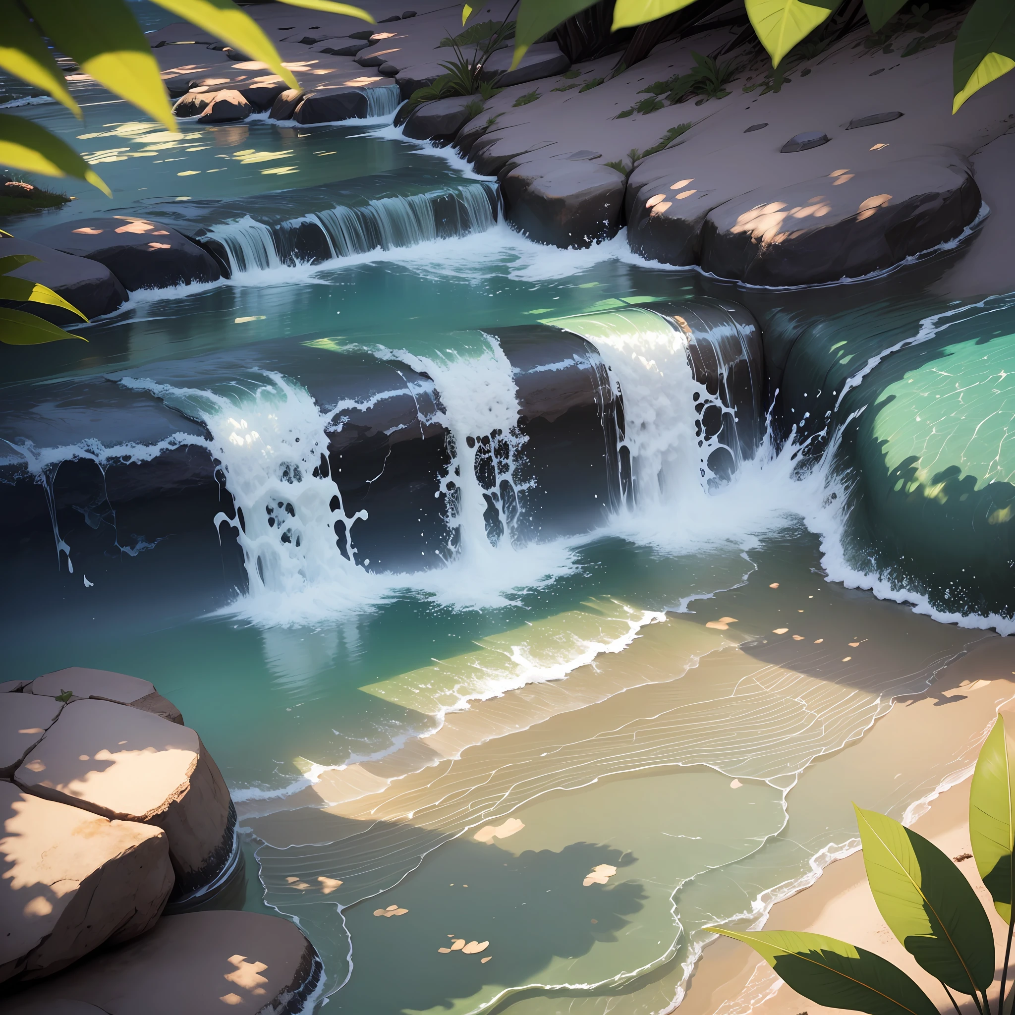 Summer wallpaper 4K cool and simple --auto --s2