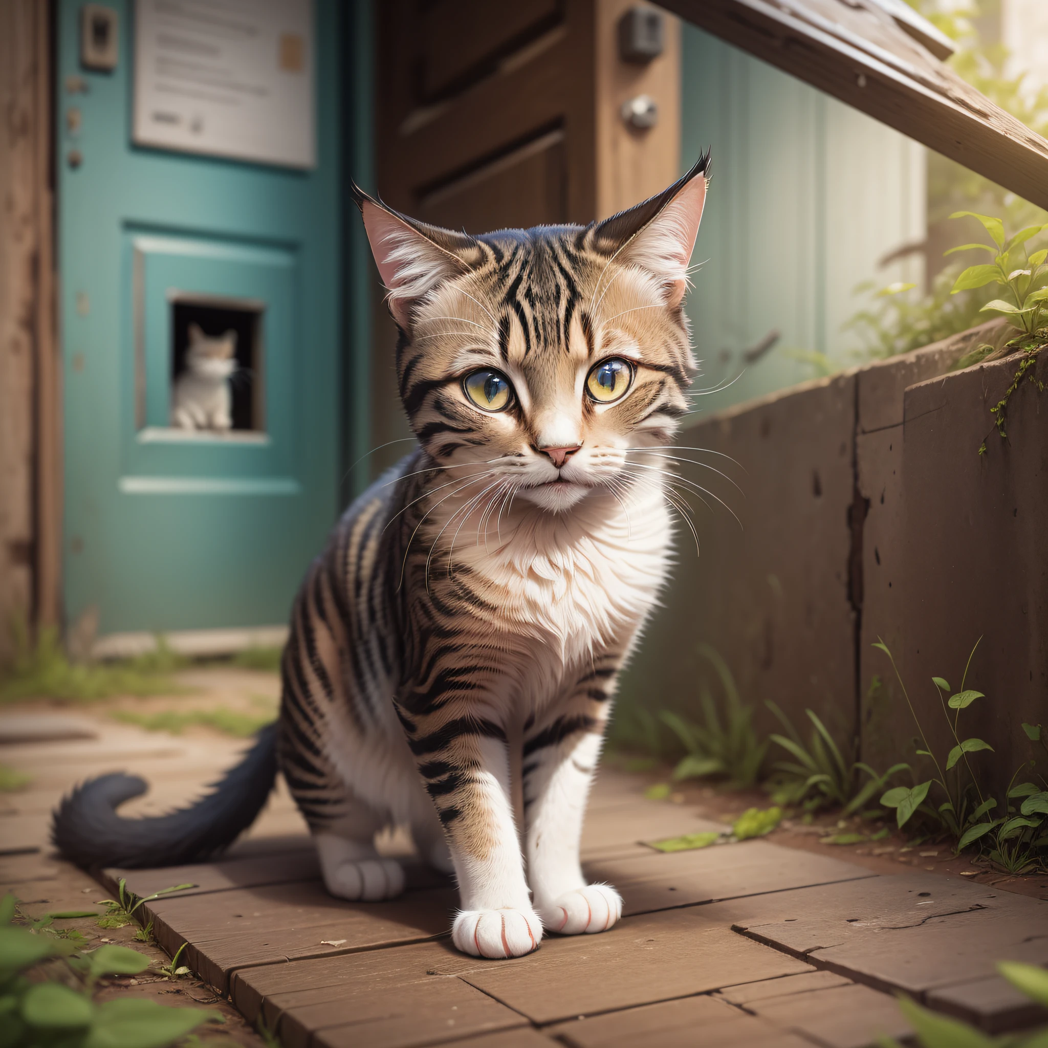 A lost cat wanting to find her mother --auto --s2