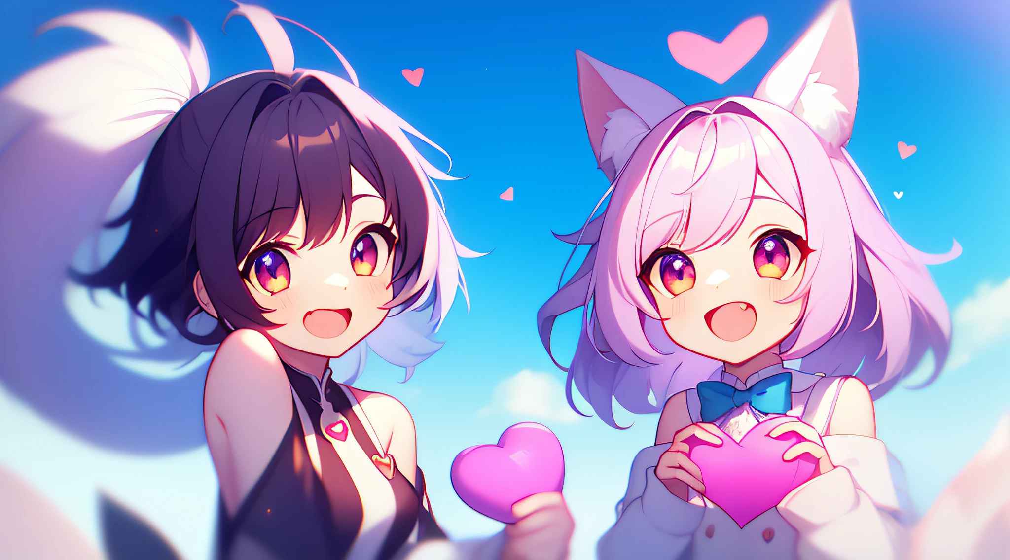 Heart's cute mascot