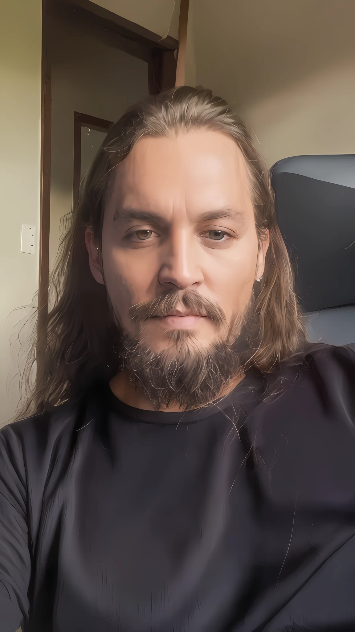 Masterpiece, Johnny Depp Walks Through the Jungle (Night of Fireflies), (High Detail: 1 1), Rough Face, Natural Skin, High Quality, NSFW, Beautiful Eyes, (Detailed Face and Eyes), (Face :1 2), noise, extra, real photo, PSD, light film photography, sharp focus, contrast lighting, detailed skin, high resolution 8k, crazy detail, realistic, professional photography, 8k UHD, DSLR, soft light , high quality, film grain, Fujifilm XT3
