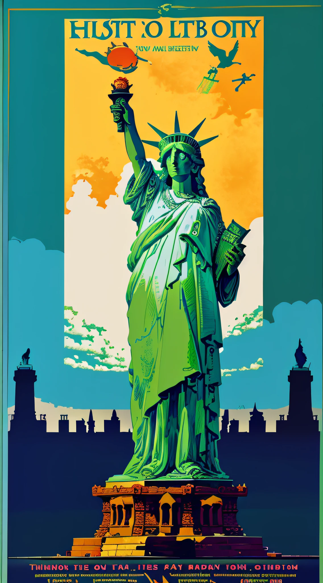 Statue of Liberty poster