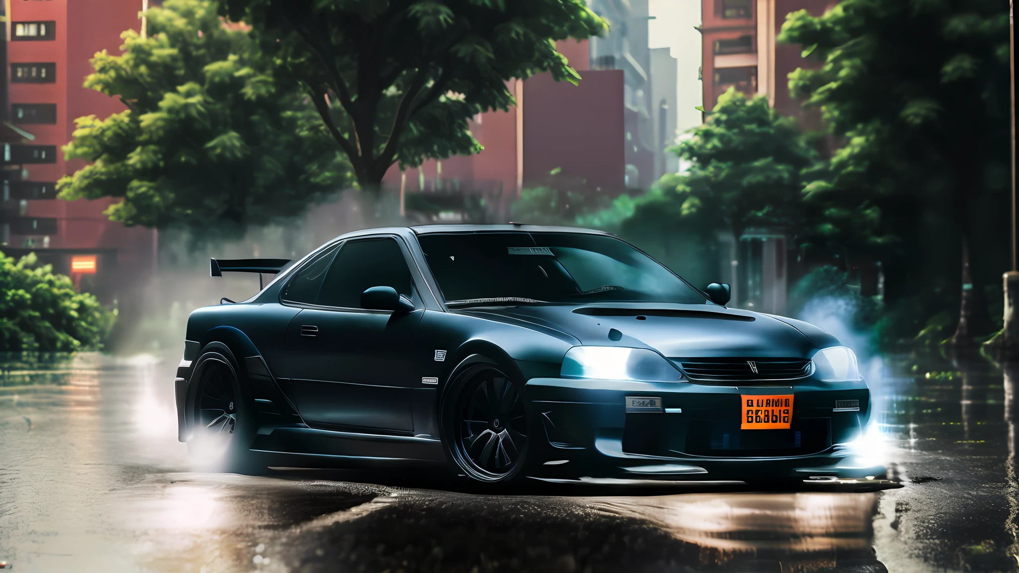 Black, GTR, Supercar, Ultra High Resolution, Best Quality, 16k