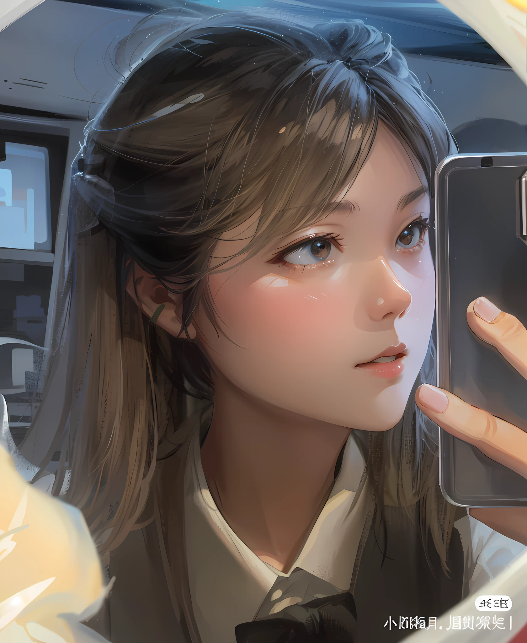 A Chinese girl