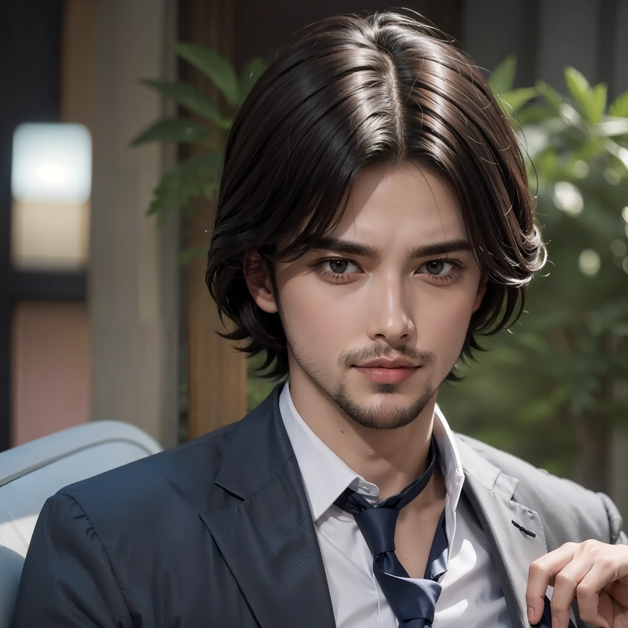 Too handsome face