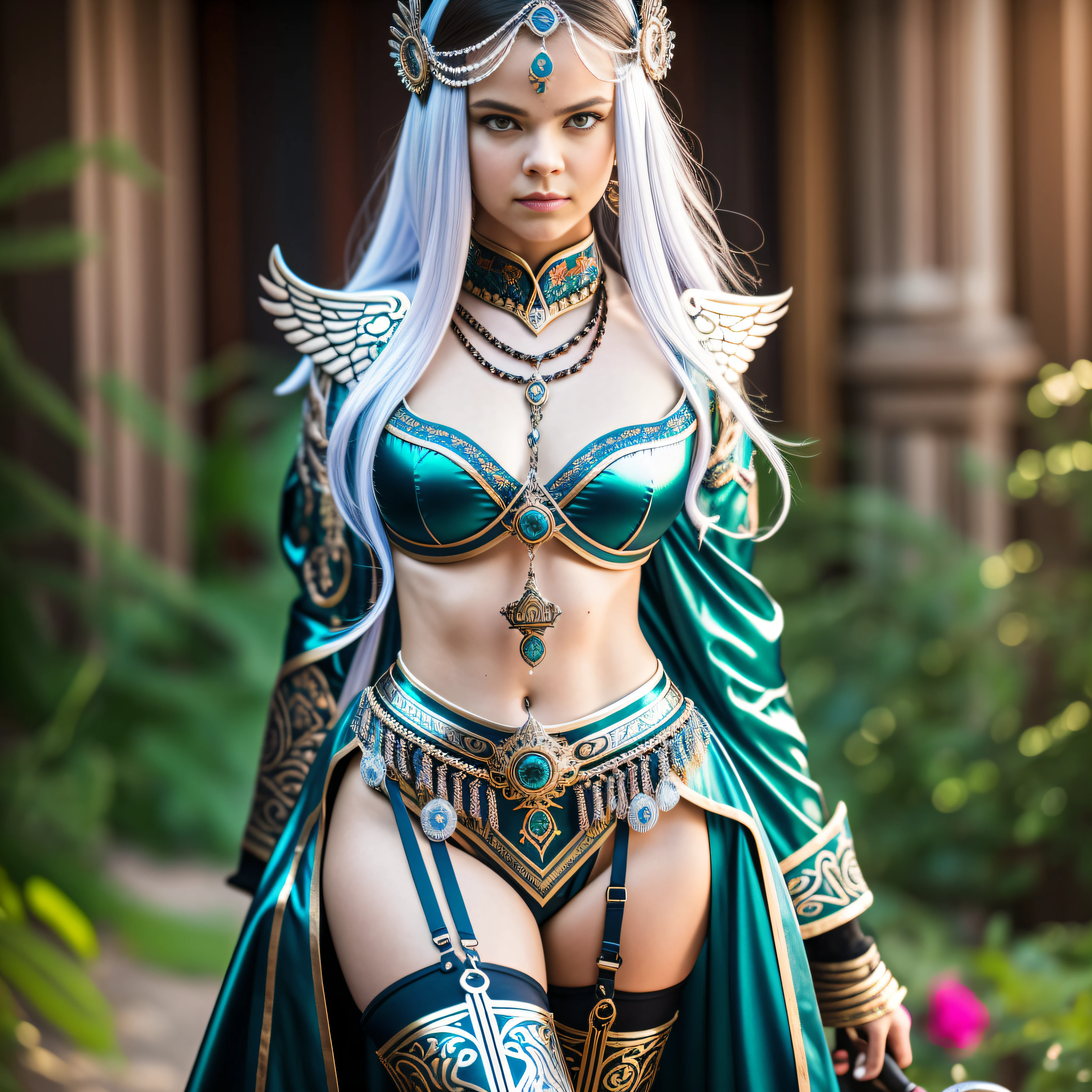 nature "Ida Pingala" Natural Queen Native dazzling Valkyrie-wings key chains "Heavy Metal" fire-follets fairies conceptual safe female glamorous aesthetic walking slow down playing guitar:1.37 Cosplay "Anya Taylor:1.37" "Rihanna:1.37" "Beyoncé:1.37" Aristocratic jacket 38years symmetrical athlete oily hairstyle obvious varied bangs opal ecstatic:1.1 faces:1.3 embarrassed cheekbones effects glow lazuli between eyes beautiful hair:1.37 eyes black iris pupils turquoise sapphires pearl open mouth teeth smiles floating jacket fixed eccentric cape levitating shoulders-off:1.1 white shirt lace clavicles papillotes corsait:1.3 navy thick leathers various breasts pointed:1.3 satin sideboob felt bikini:1.2 skirt:1.3 matching silks loose swinging spinels navel:1.3 revealing pubis scarlet pubis-hairy obvious underwear:1.2 waist chastity-belt:1.3 silver adorned padlock Gold thighs legs garters bulky stainless steel boots Gothic ornate onyx equirectangular 360 monastery marble ruby background:1.3 DoF mannequins support lantern clothed armor richly decorated:1.2 "Chivalrous" dramatic chrome metallic flat bands fathoms brass fullbodye Lily rune ornate emerald plasma embroidered glyphs Tourmaline wood engravings lava magic invoking incandescent delicate Pets Crystalline familiar robot Mecha (EOS R6 135mm 1/1250s f/2.8 ISO400) Mech Mechanized adaptable volumetric luminescence saturated:1.3 ultra:1. 4 Pro-Photorealists Optimal Qualities Precise Details:1.3 DSLR Enhanced Graduated 3DCG Resolutions Octanes Rendered UHD XT3 16K DSLR HDR UnrealEngine5 deep analog real shadows:1.3 outdoor:1.37 vikingtree CGSCOSITY masterpiece:1.37 "Bruce Weber girls" multi magic raw:1.37 etc.