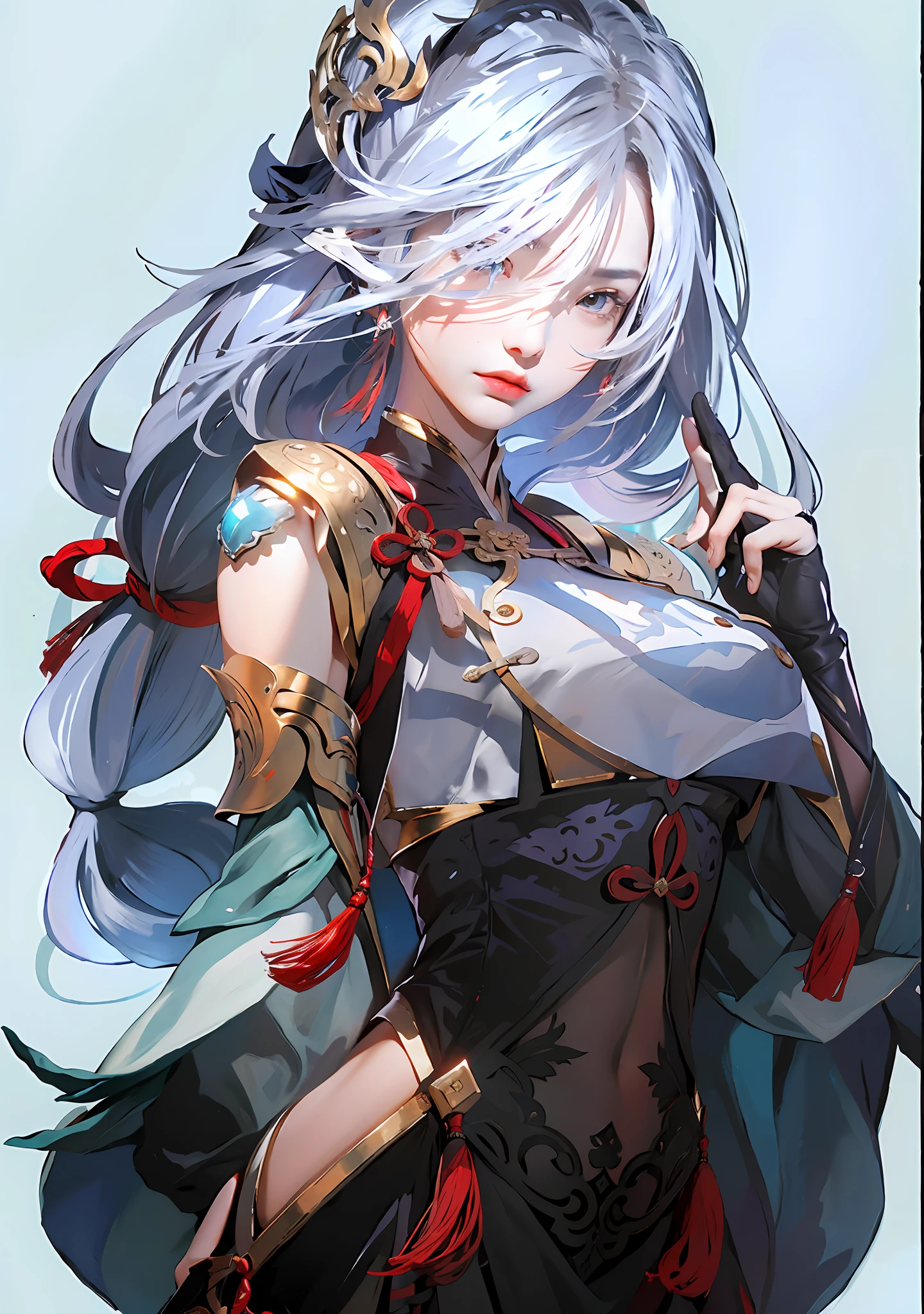 Best Quality, Masterpiece, Ultra High Resolution, (Realistic: 1.4), Xiuxian, Weapon, Detail Face,
1 Girl, Solo, Weapon, (Magic Circle: 1.2), Xiuxian, Upper Body, Beautiful Girl, Halfbody, Sheath