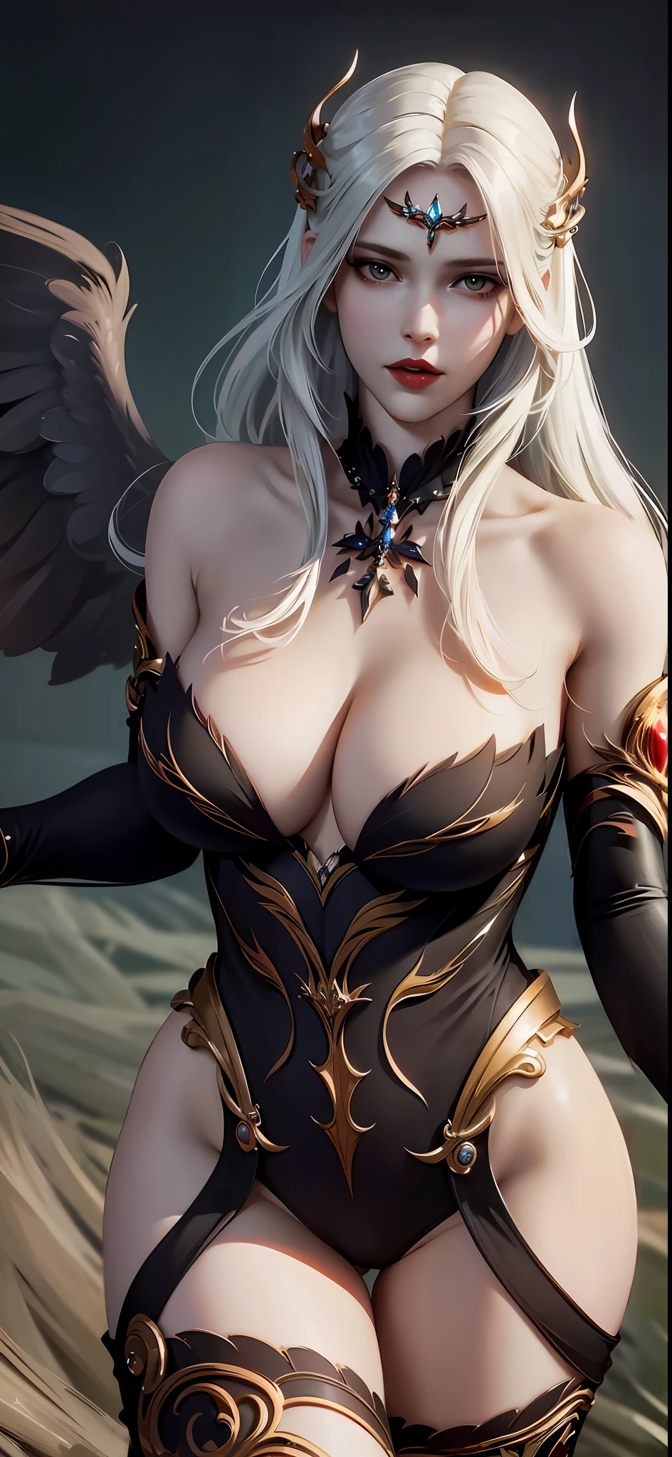 a close up of a woman in a bodysuit with wings, extremely detailed artgerm, 2. 5 d cgi anime fantasy artwork, 8k high quality detailed art, artgerm. high detail, detailed fantasy art, anime goddess, detailed digital anime art, karol bak uhd, wlop and artgerm, like artgerm