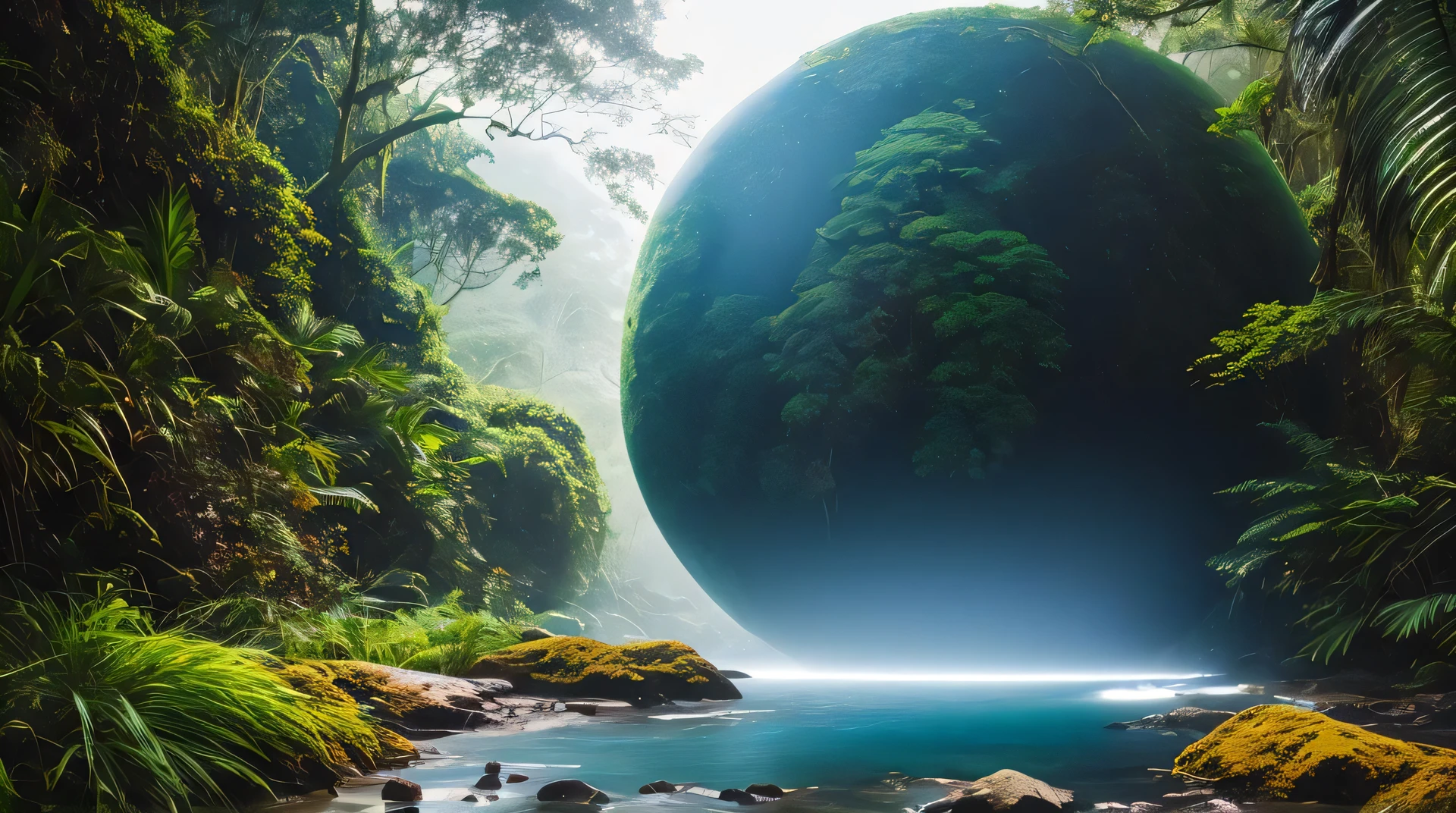 ((masterpiece)), best quality, real, photoshoot, realistic, , perspective, luminescent, bright colors, illusion, atmospheric scene, masterpiece, best quality, ((rainforest)) (((landscape))), 
(A black sphere floating in space, absorbing all light and matter that comes near it: 1.6), 
realistic photo,breath taking, sharp lense, professional photographie, 70mm lense, detail love, good quality, unreal engine 5, wallpaper, colerful, art, (hdr:1.5), hyperdetailed, (artstation:1.5), cinematic, warm lights, dramatic light, rich colourful, (background inside dark, moody, private study:1.3) , POV, nikon d850, film stock photograph, kodak portra 400, camera f1.6 lens, rich colors, hyper realistic, lifelike texture, (dramatic lighting), cinestill 800