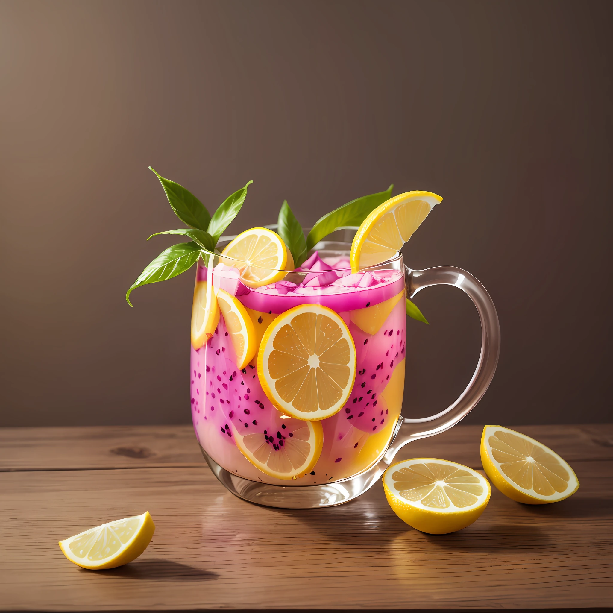 Dragon fruit lemon tea --auto --s2