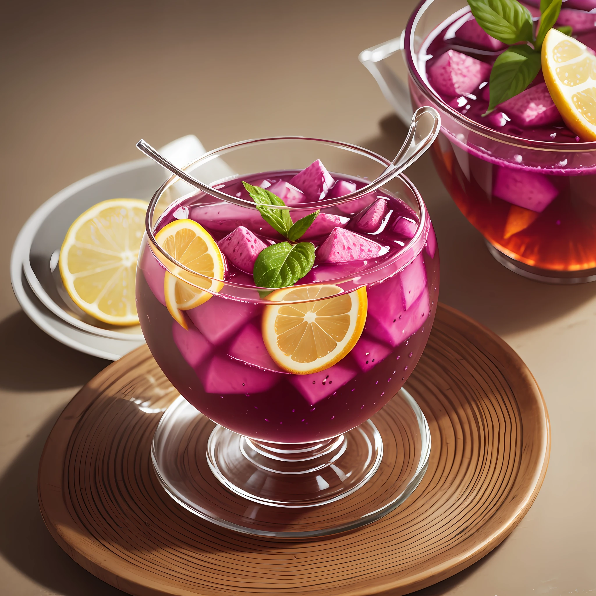 Dragon fruit lemon tea --auto --s2