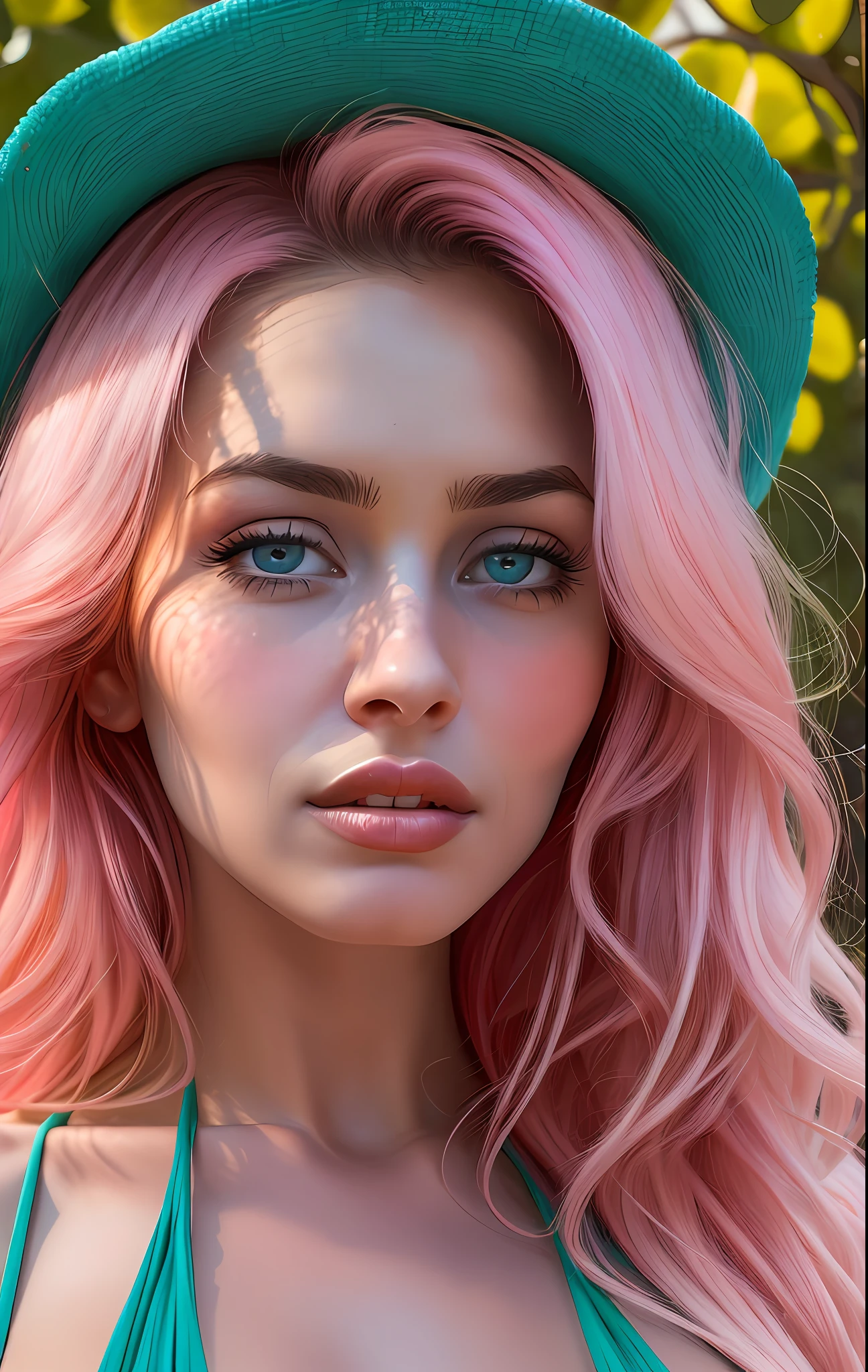 Mexican woman, solo, stripper, light pink hair, dark blue eyes, detailed face, ([Julianne Hough|Megan Fox|Christina Hendricks]:0.8), (swollen lips:0.9), masterpiece, professional, high quality, beautiful, amazing, gothic, Getty Images, miko, giant, photo shoot, 4k, realistic, detailed background, abominable, real life, by Walter Beach Humphrey, by Pierre Bonnard,