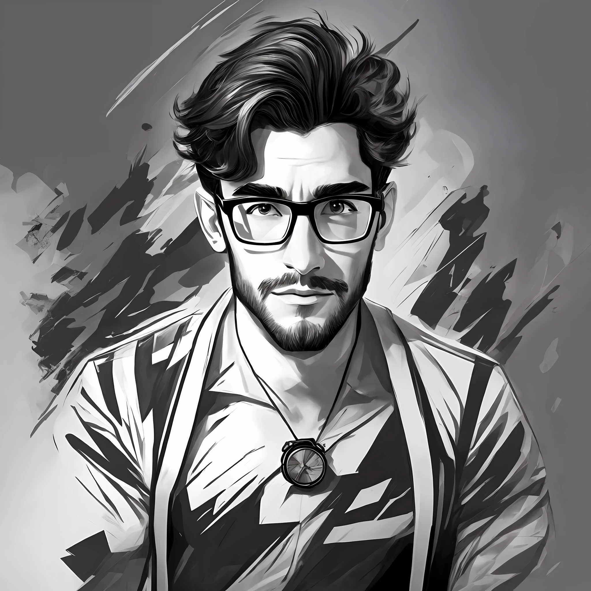 Picture quality: HD/4K/8K
Painting style: sketch style/fresh and elegant/montage/graphite style
Character: 26-year-old male, wearing glasses, thin, avatar
Shooting: Black and white/split up and down/left and right split/video clip
Hopefully, this optimized Prompt content will meet your needs. Please feel free to let us know if you need to make changes or additions. --auto --s2