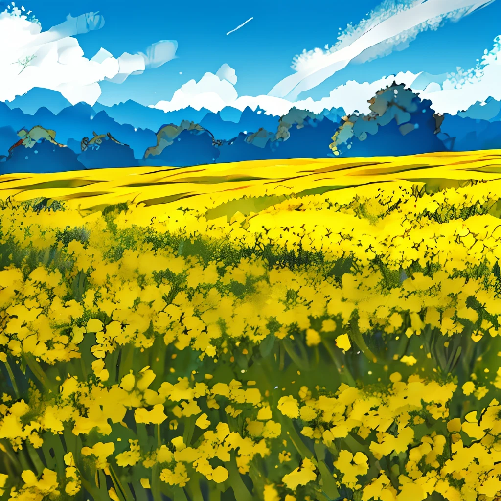 Rapeseed field