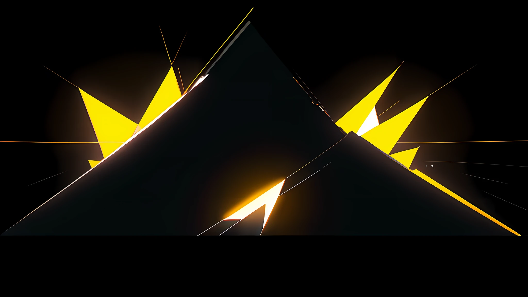 Yellow and black mountains with a moon in the sky, VHS static overlay, 8K VHS glitch, glitchwave, vaporwave sunset, VHS glitch, VHS static, vaporwave pixel rating, beautiful glitch art dream, VHS overlay, static VHS noise, unsettling 4k digital art, vaporwave sunrise background, faulty background, vhs distortion, glitch art aesthetics