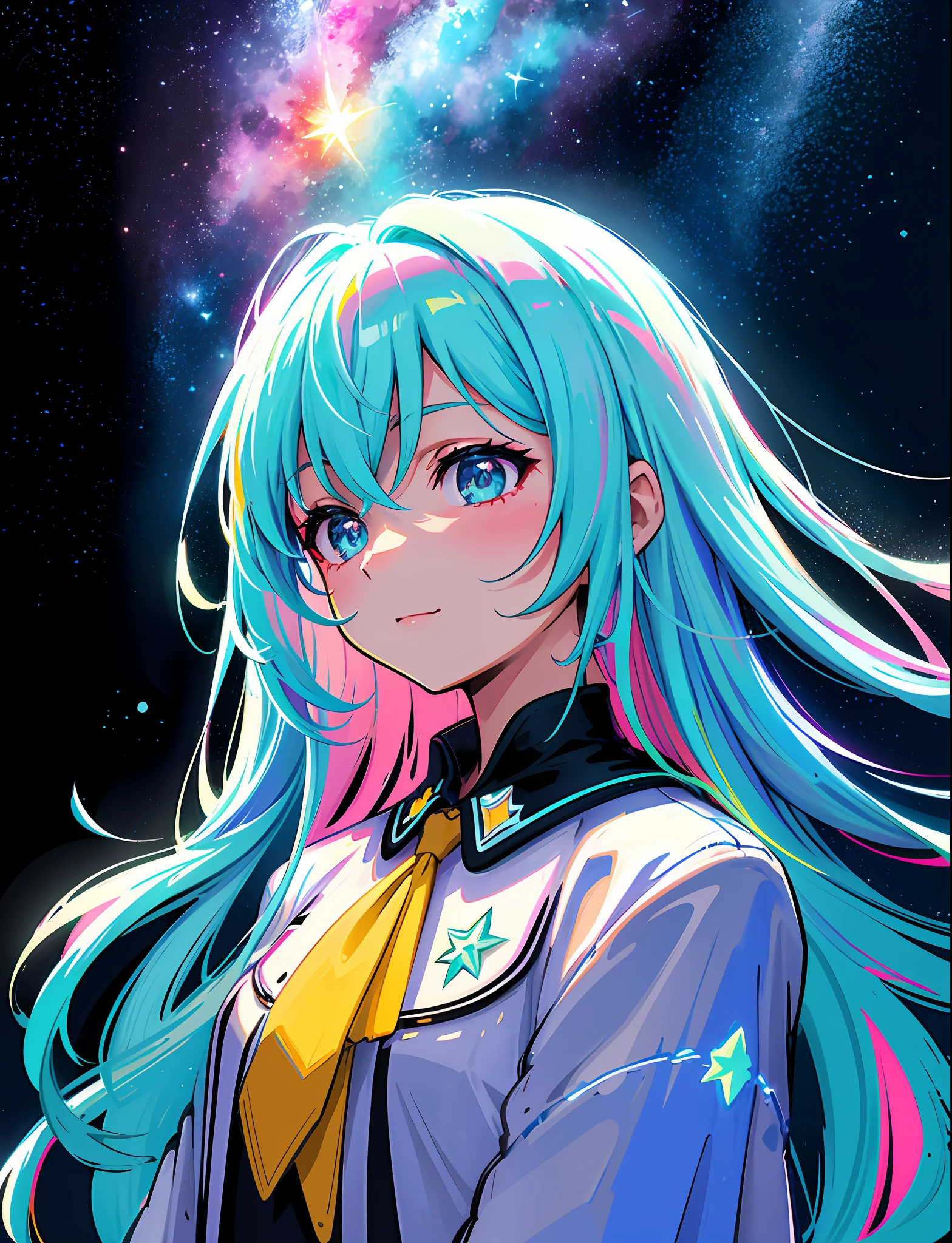 A steep chic train on a wet road. ,neon lights, neon galaxies, huge crystal moon, starry sky,,happy, peaceful, , in love Hemp, leaf,marijuana,cannabis,((illustration)), colorful, wallpaper, energy, secret, magical environment, omniscience, prediction of the future, understanding the past, frost magic, --v 6