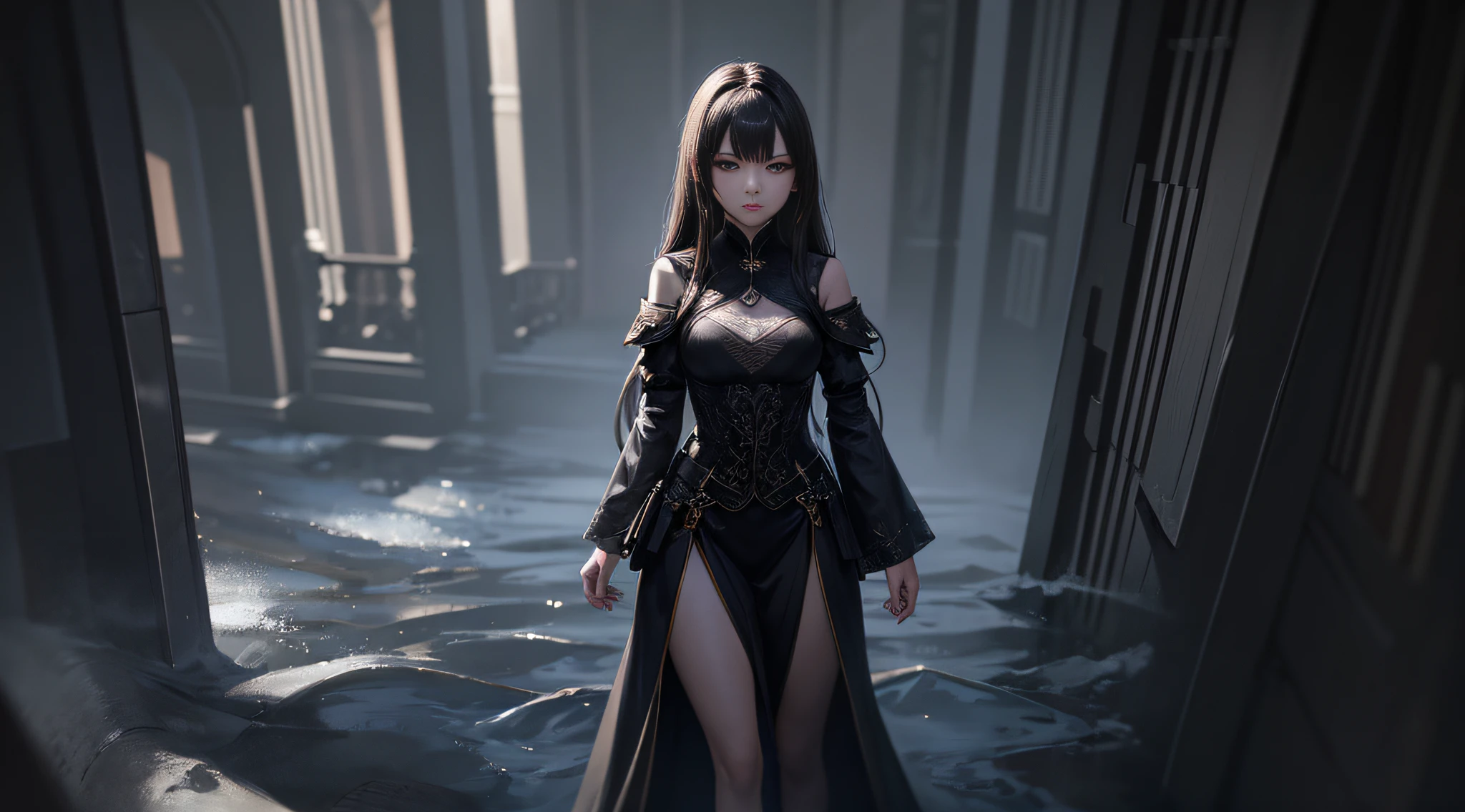 Masterpiece, best quality,young beautiful girl, ultra detailed, official art,unity 8k wallpaper,
low-key lighting,
(moody ambiance):1.2,
dark shadows, subtle
highlights, mysterious aura
色调是红色和蓝色