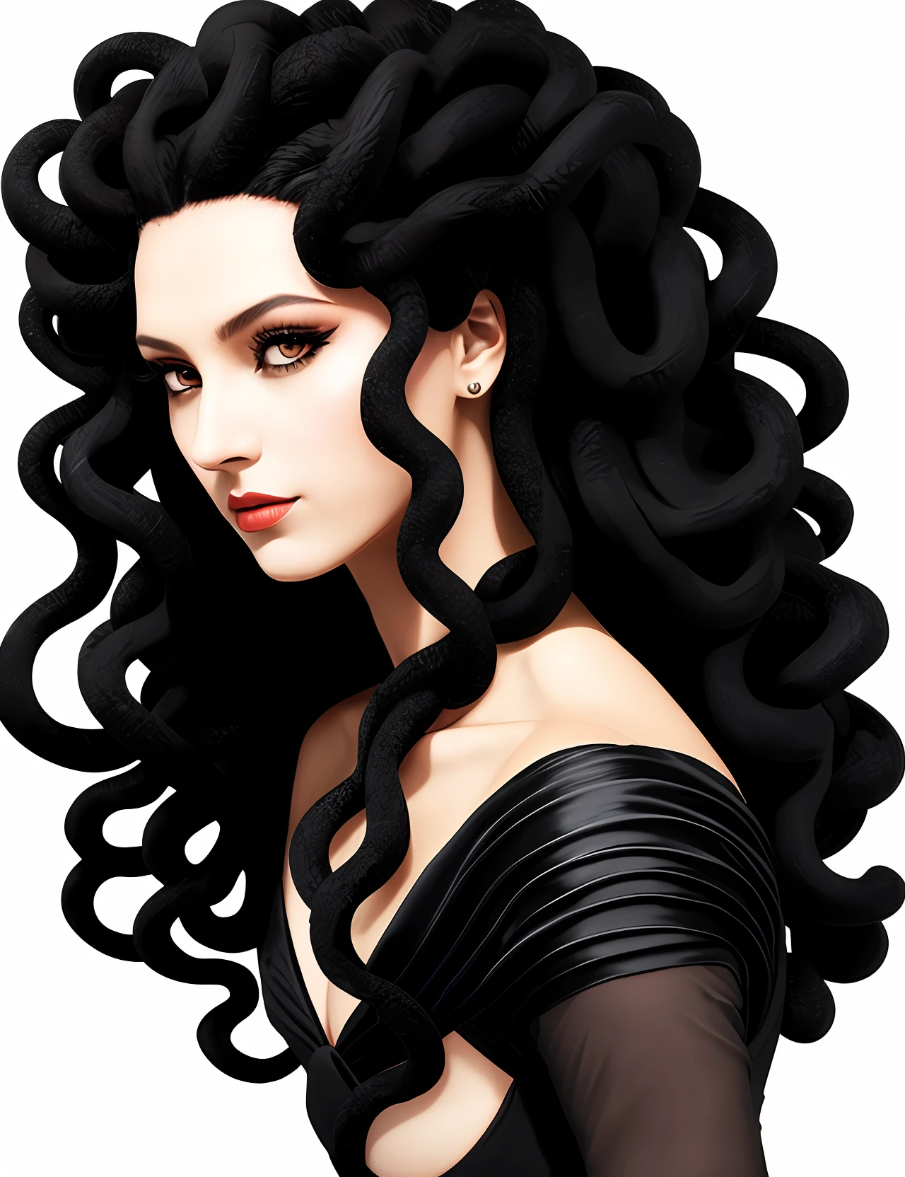Black Silk Medusa