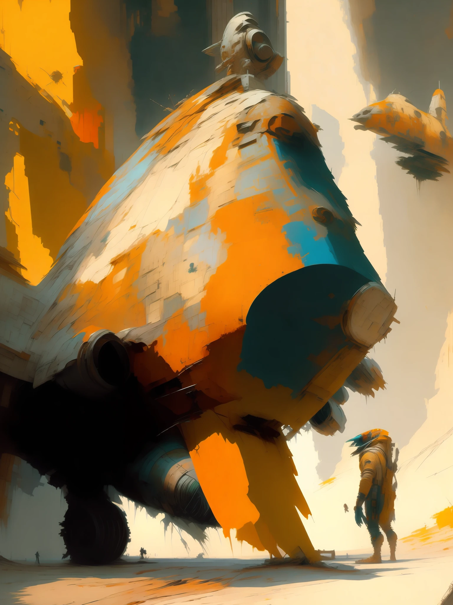 A Art of (((((((Craig Mullins)))——%2 rough brushstrokes.