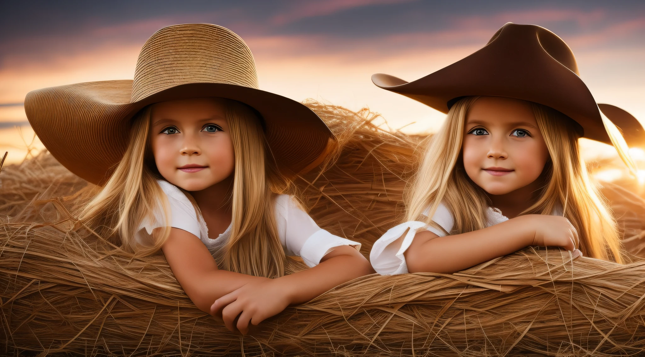 a closeup a long haired blonde girl in a cowboy hat lying in hay, Madonna, album art cover, music album cover, music album art, album cover, CD cover, cover art, album cover, album cover, album cover, cow-girl, alternative album cover, Montana, album art, cowgirl, promotional photo, artwork, album cover!