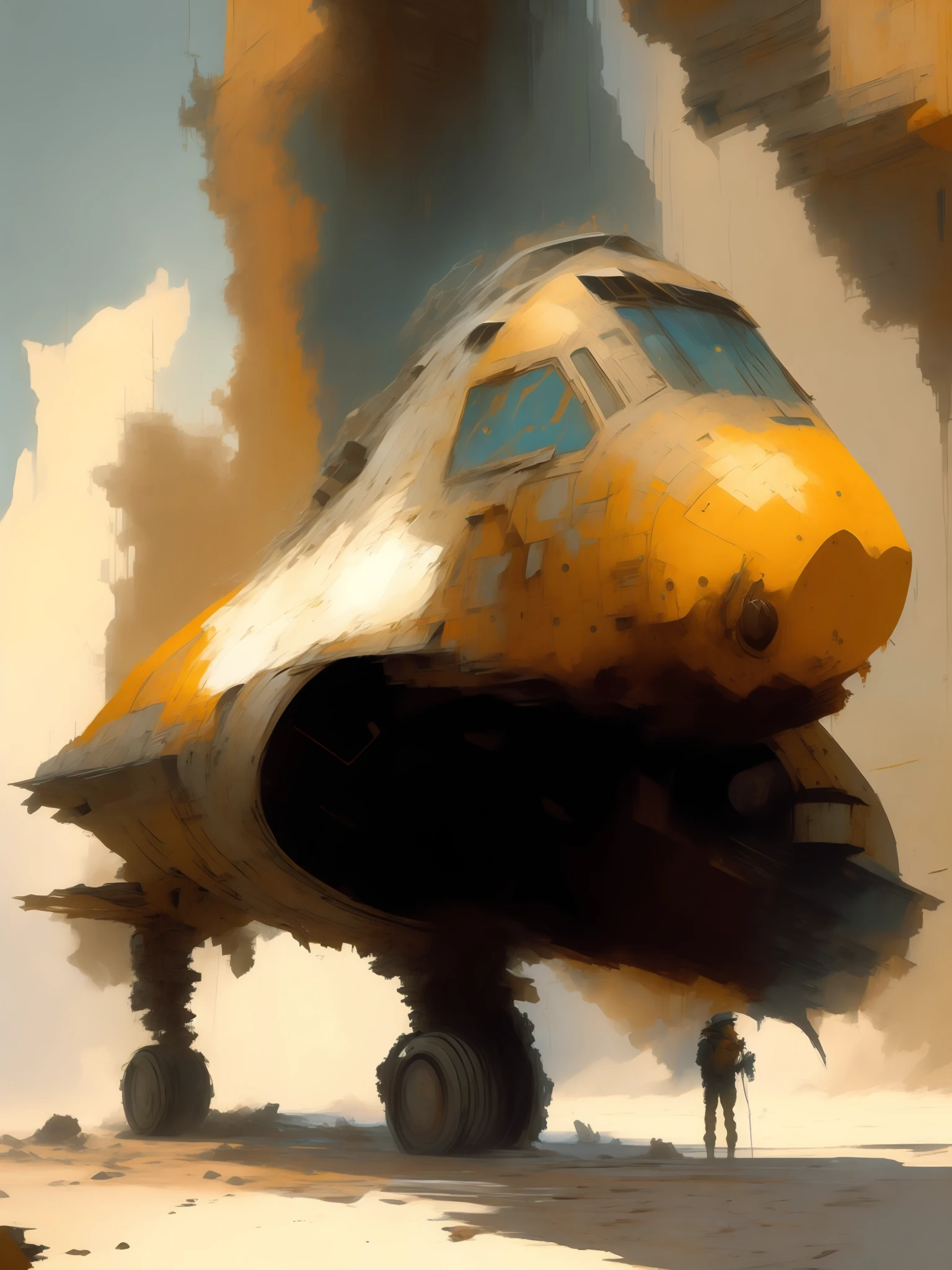 An Art of ((((Craig Mullins))))of()))—%2 rough brushstrokes.))) gaffe