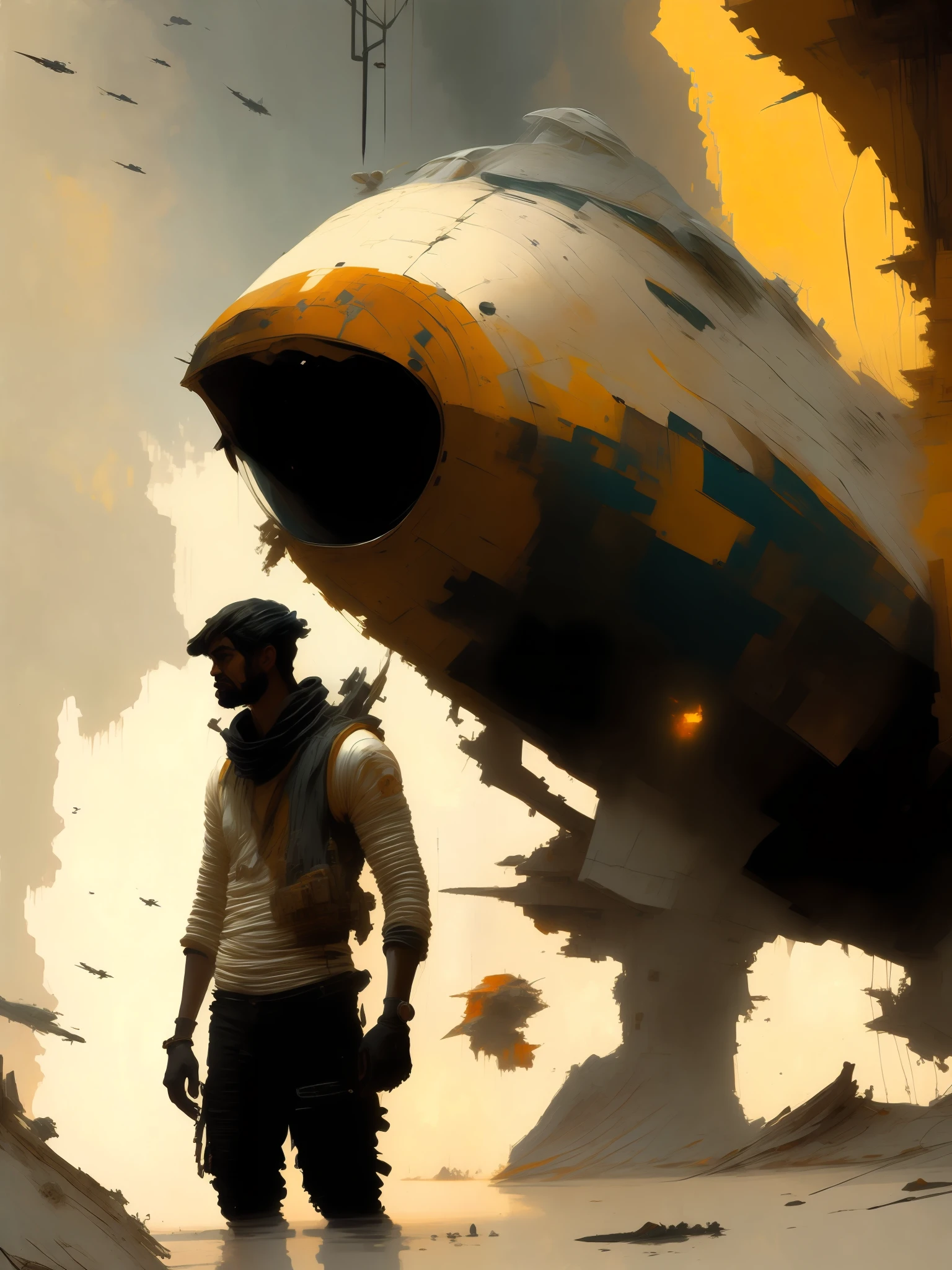 An Art of ((((Craig Mullins))))of()))—%2 rough brushstrokes. Spot((((((((( black )))gaffe)))))