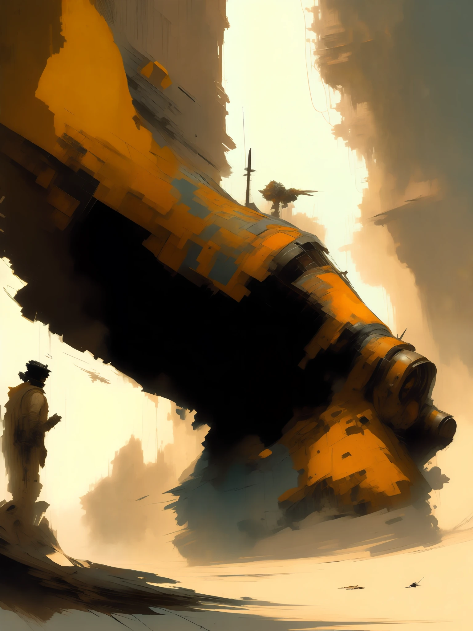 An Art of ((((Craig Mullins))))of()))—%2 rough brushstrokes. Spot((((((((( black )))gaffe)))))