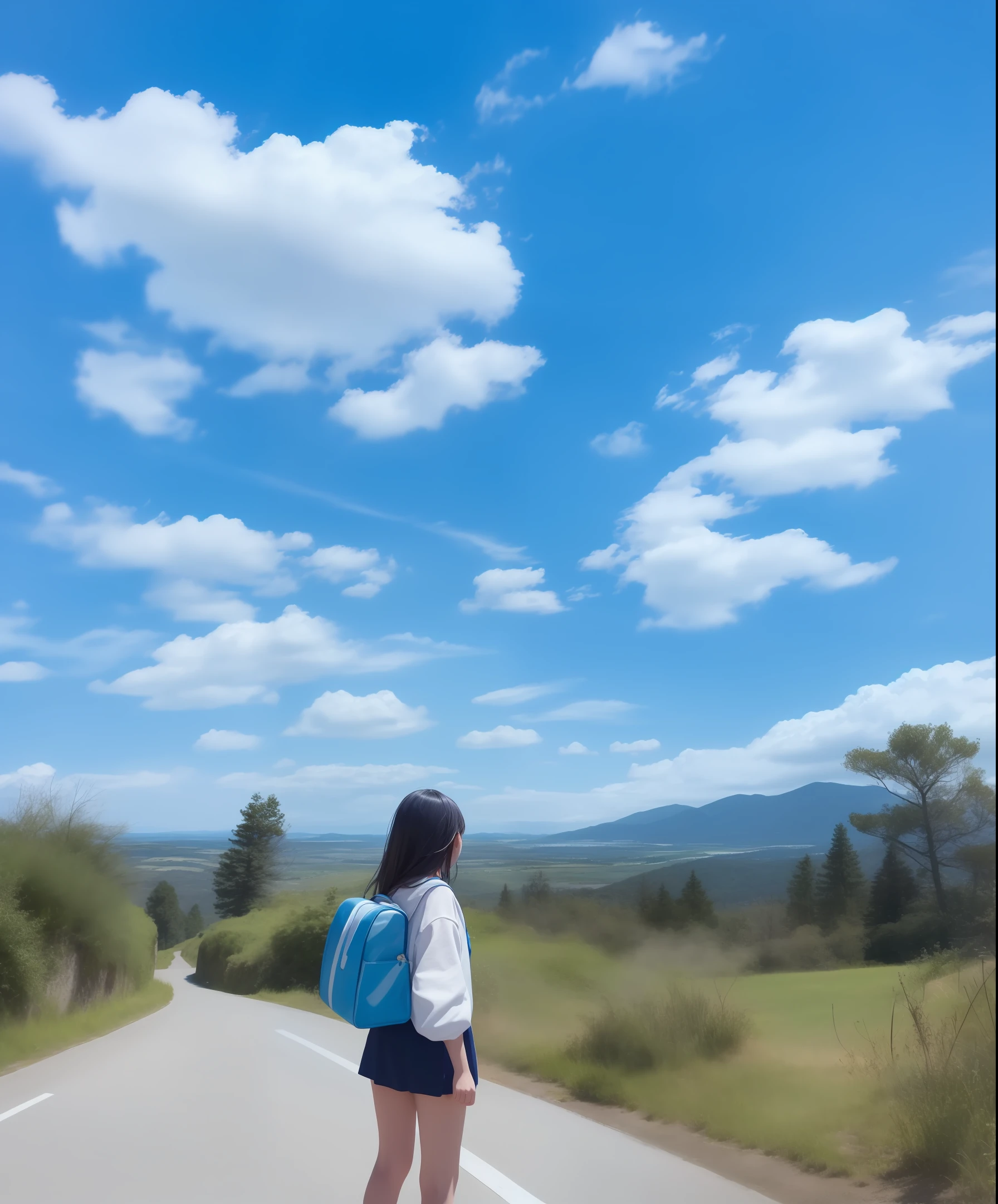 Blue sky