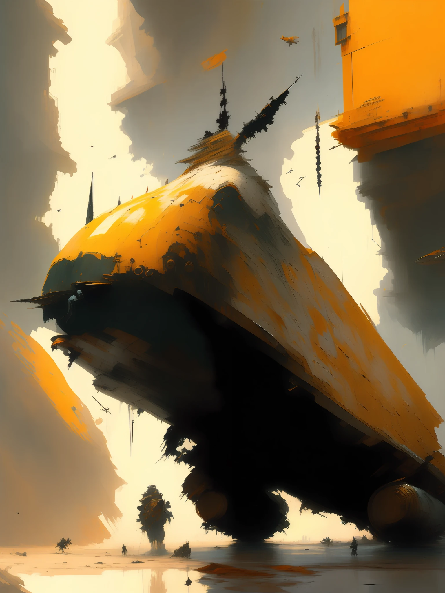 (((Art of (((Craig Mullins Oliveira Genison)))de()))—%2 rough brushstrokes. Spot((((((((( black )))))))))