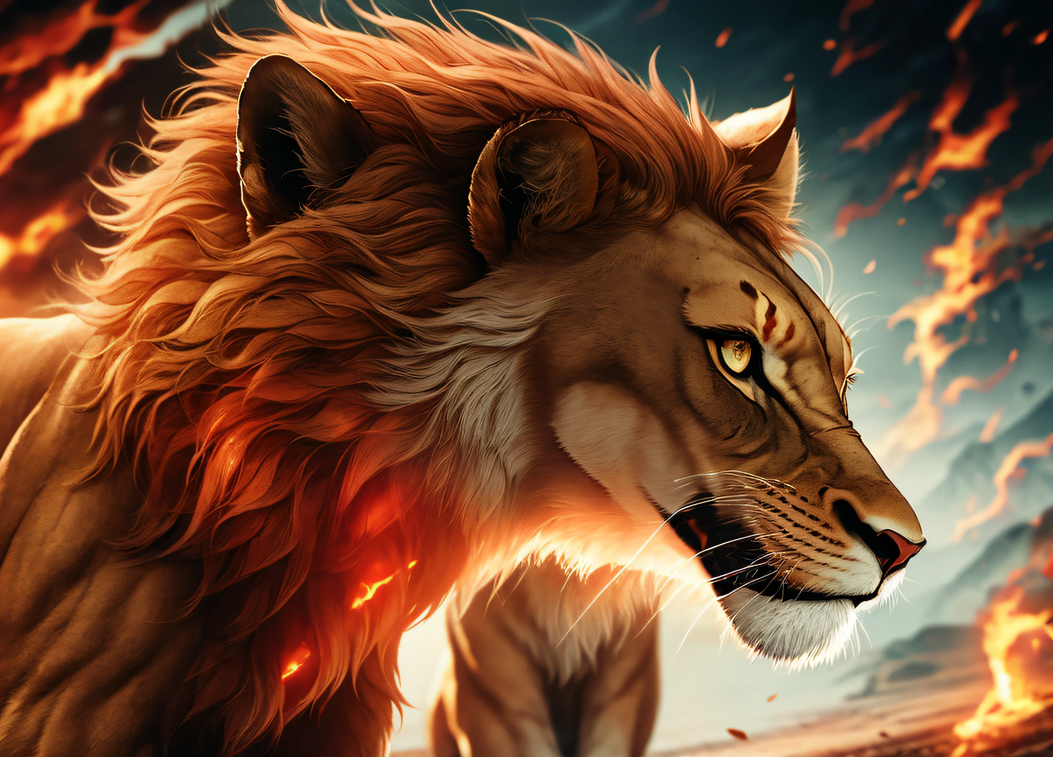 Lions, rage, rage