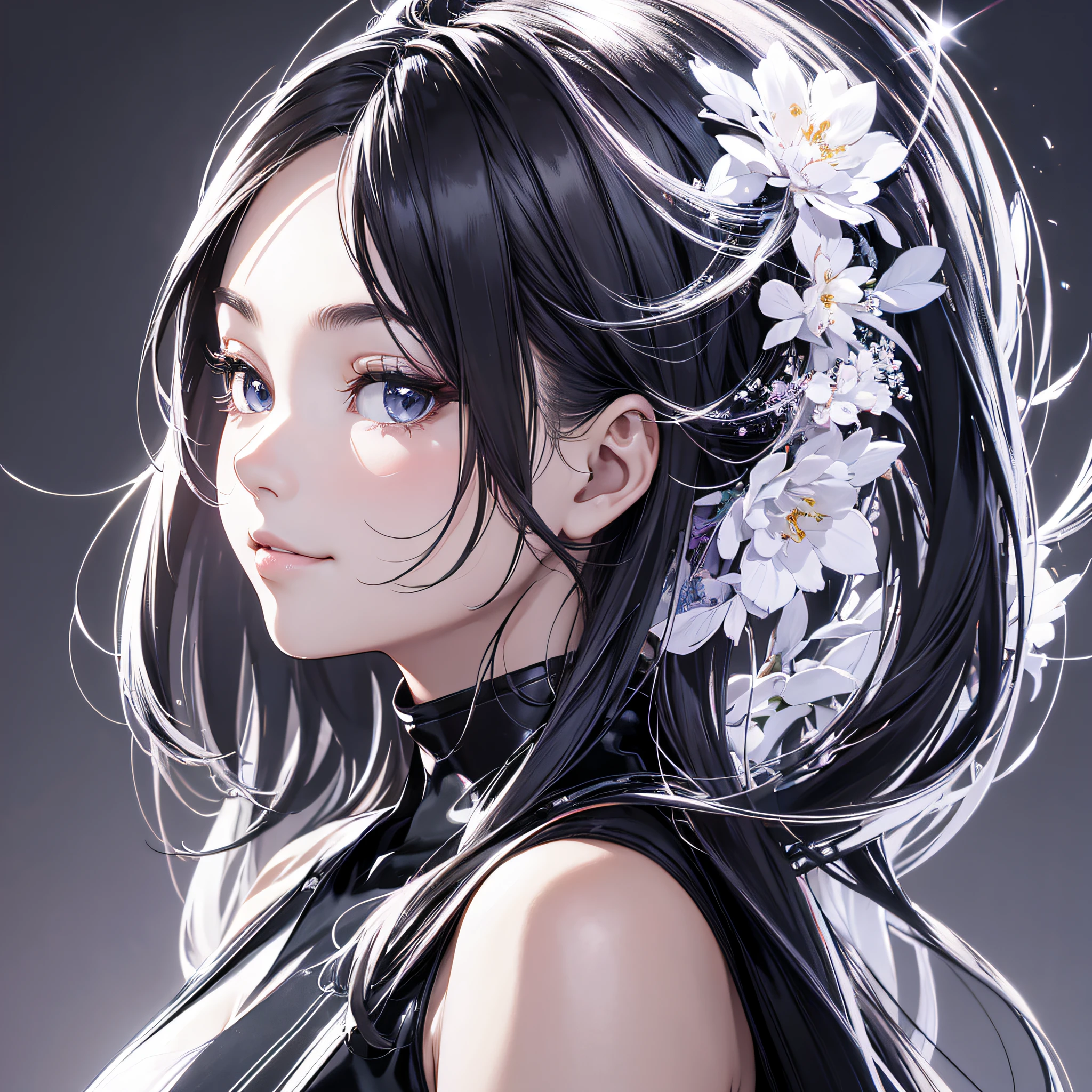 Masterpiece, best quality,young beautiful girl, ultra detailed, official art,unity 8k wallpaper,
Smirk,
high contrast,蓝色,红色
minimalistic approach,
(clean lines):1.2, simplified shapes,
flat colors, geometric design,
modern aesthetic, uncluttered compositior