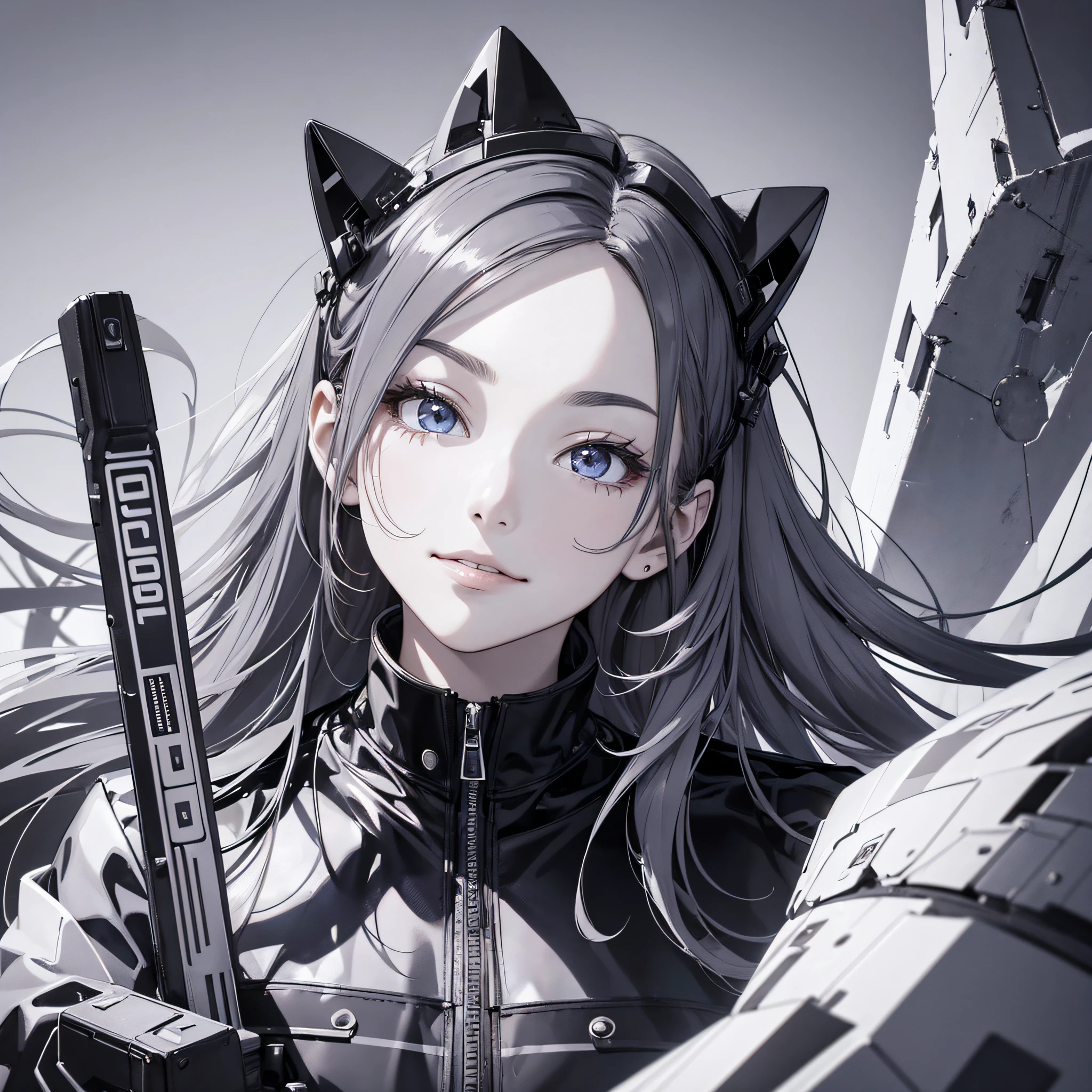 Masterpiece, best quality,young beautiful girl, ultra detailed, official art,unity 8k wallpaper,
Smirk,
high contrast,蓝色,红色
minimalistic approach,
(clean lines):1.2, simplified shapes,
flat colors, geometric design,
modern aesthetic, uncluttered compositior
