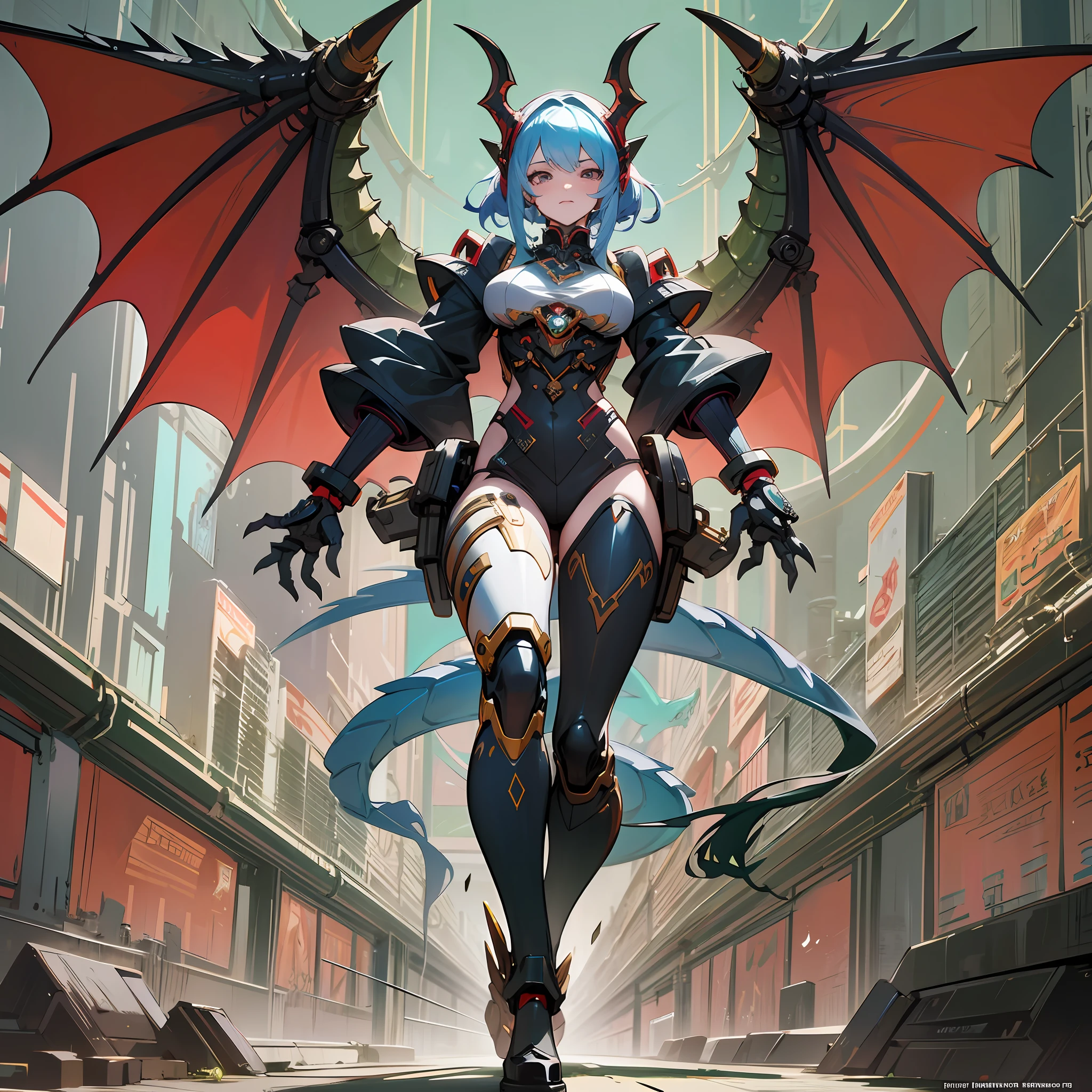 Women in costumes in the colors of dragons, best anime 4K wallpapers, full body, cyberpunk dragon, mechanized valkyrie girl, biomechanical, highly detailed artgerm based on dragon, cyborg dragon, anime style 4k, dragon