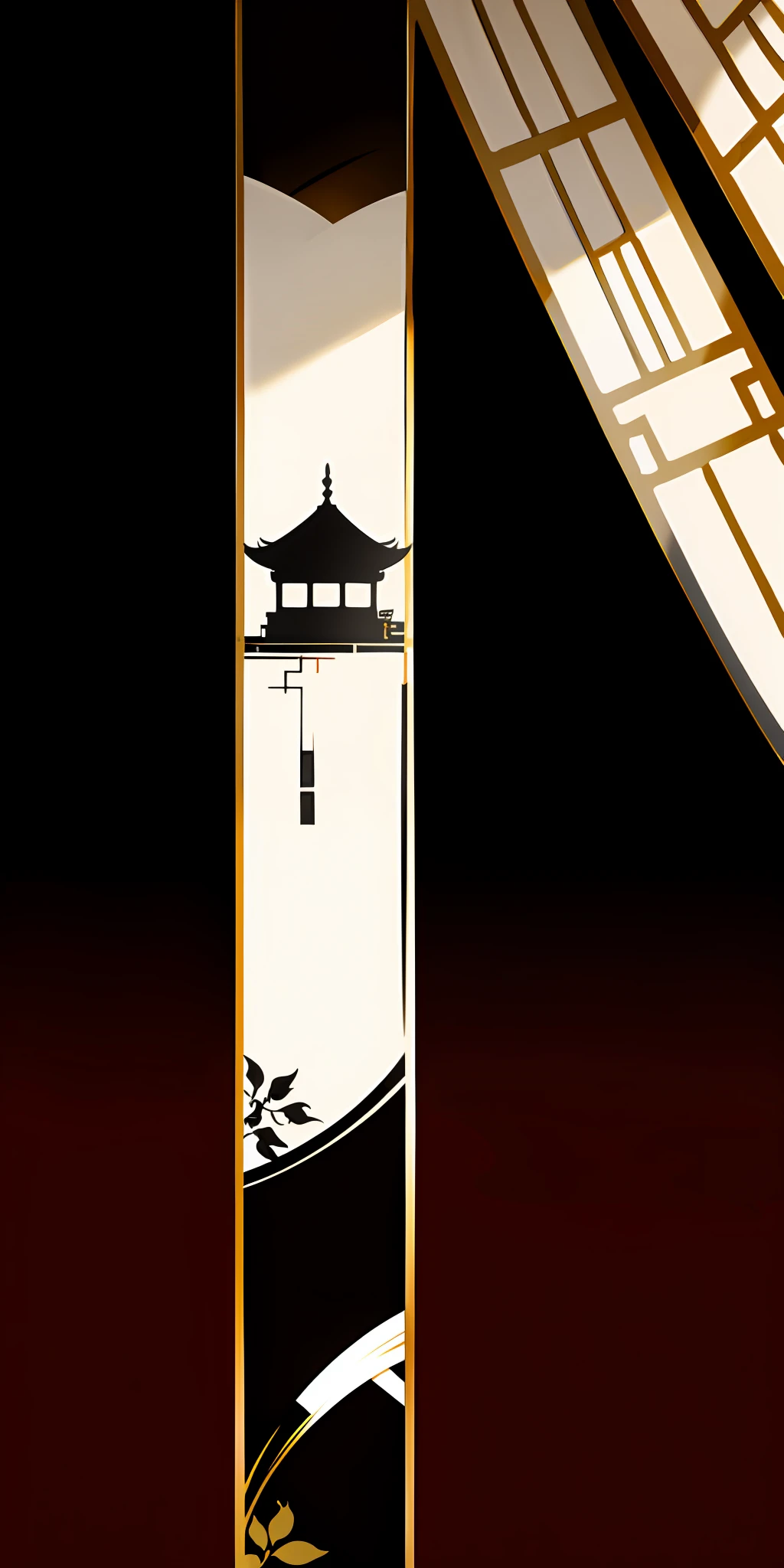 Architectural emblem of Jiangnan ink style