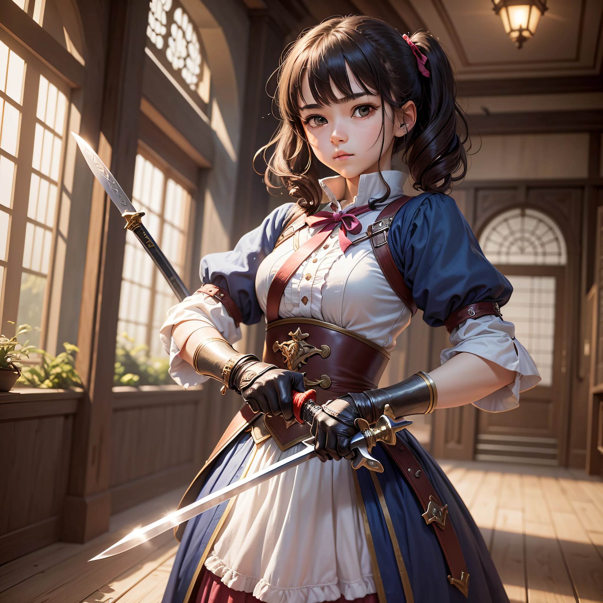 A girl has been practicing swordsmanship for 15 years, and the current girl is 20 years old and is already a master --auto --s2
