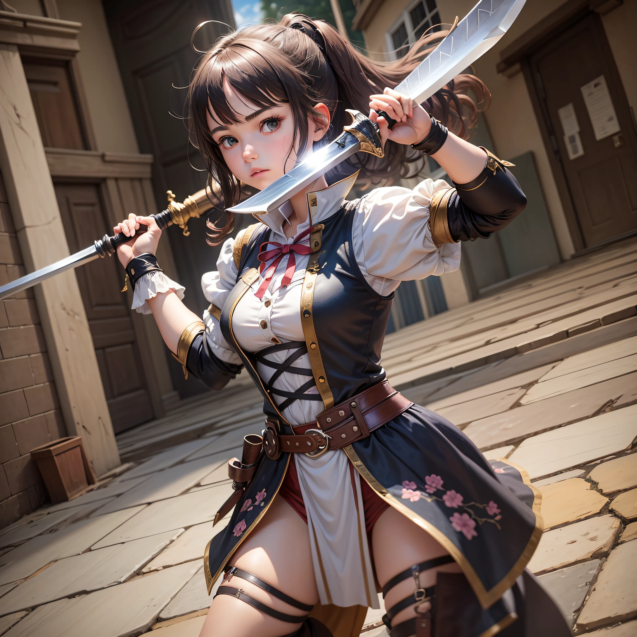 A girl has been practicing swordsmanship for 15 years, and the current girl is 20 years old and is already a master --auto --s2