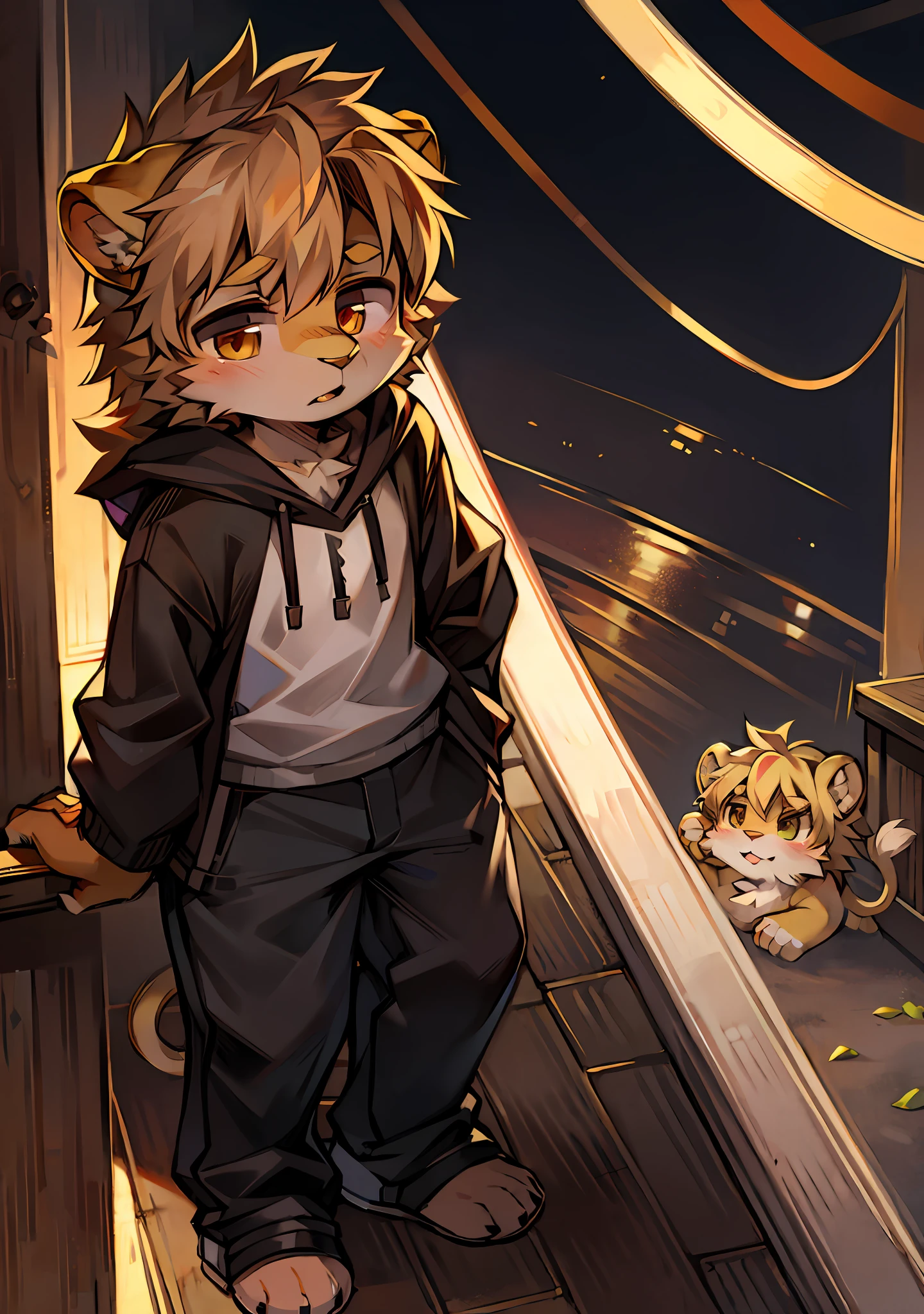 Lion, Little Boy, Cute, 1.4