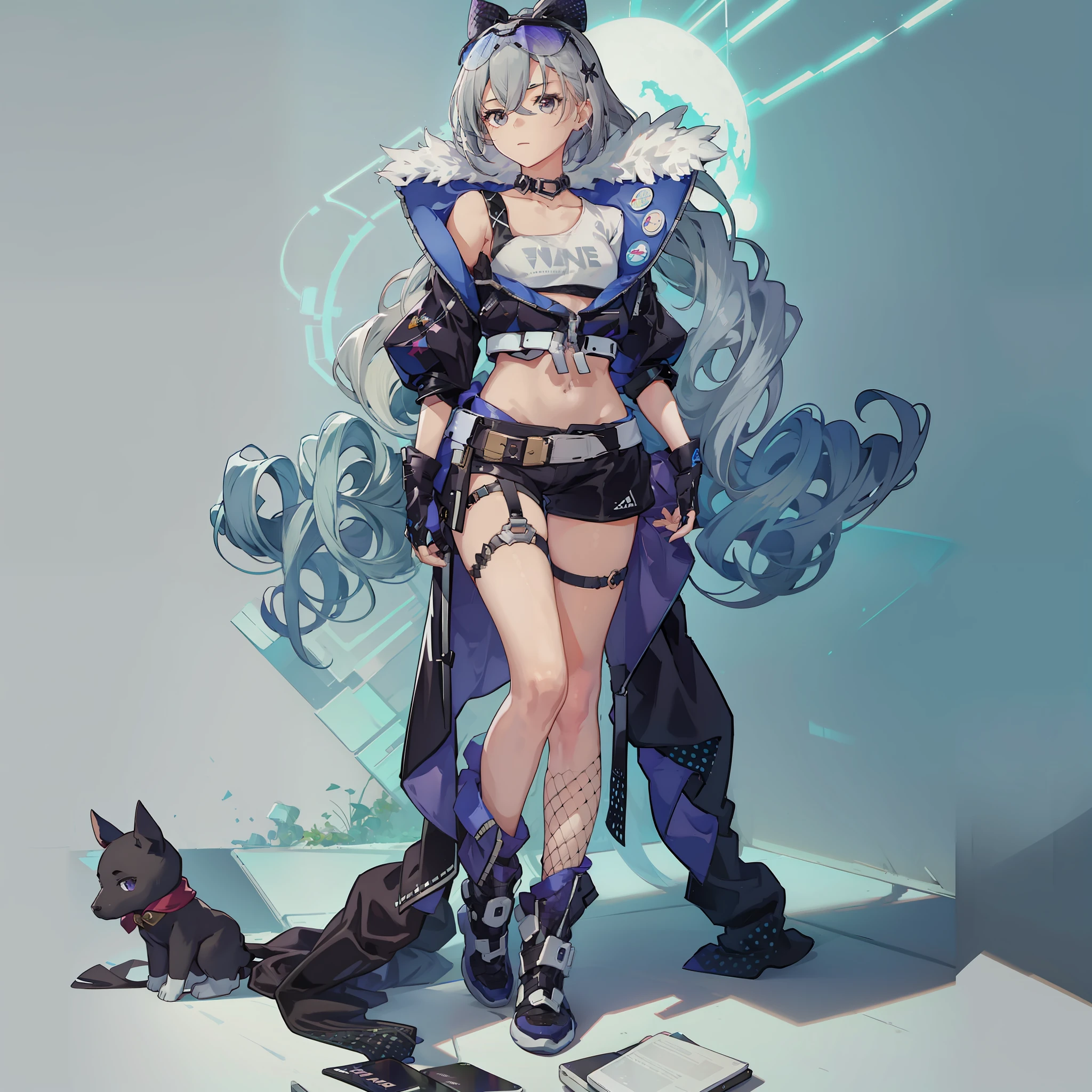 1 girl, full body picture