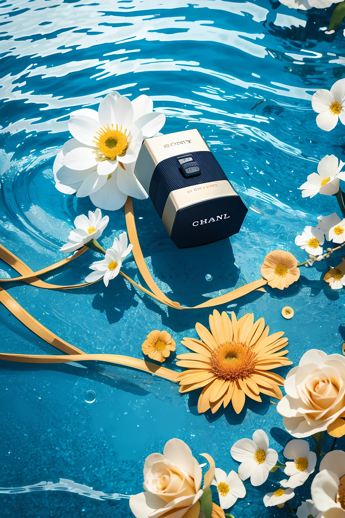 PART2
Basic settings
Lighting composition color
1 Entry description
AI on Mars Lilibii
A Chanel perfume, in an ocean scene, with waves, water ripples
and flowers,Sunlight, Natural Lighting, The Golden Mean,Quiet blue with colorful accents,Product photography,commercial photography,photorealistic, intricated details,32K, Telephoto lens, Sony Lens--ar9:16--s750--q2--style raw
Chanel perfume, in a marine scene, with waves, water ripples and flowers, sunlight, natural light, golden section, quiet blue with colorful embellishments, product photography, commercial photography, realistic, intricate details, 32K, telephoto lens, Sony lens --ar9:16---s750--q2--style
1 person is watching