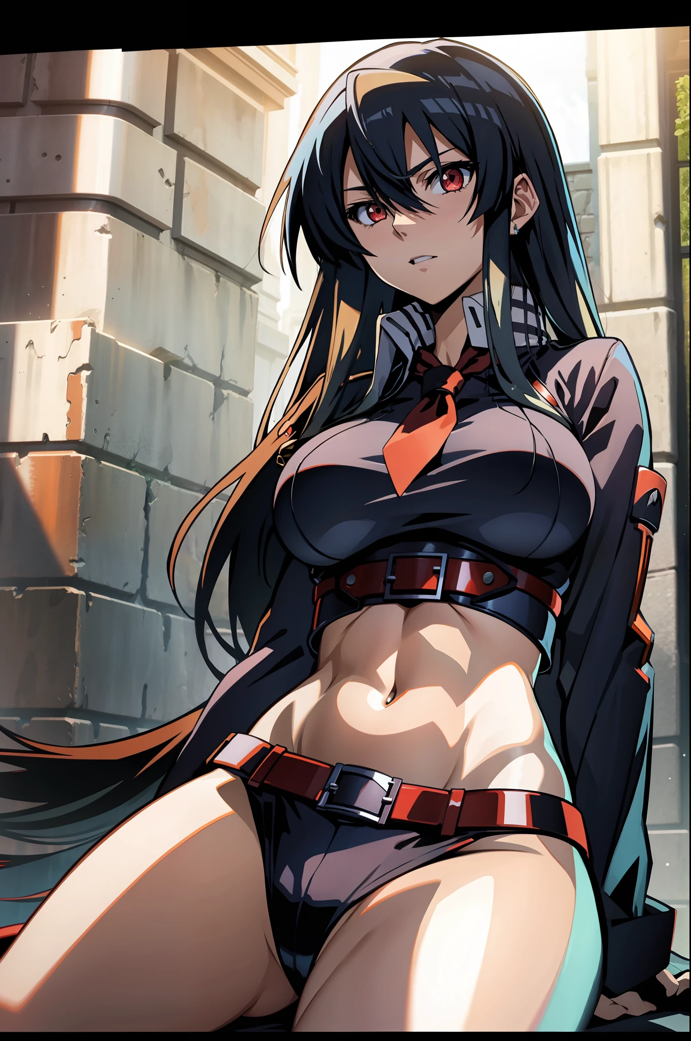 Akame (akame ga kill), underboob